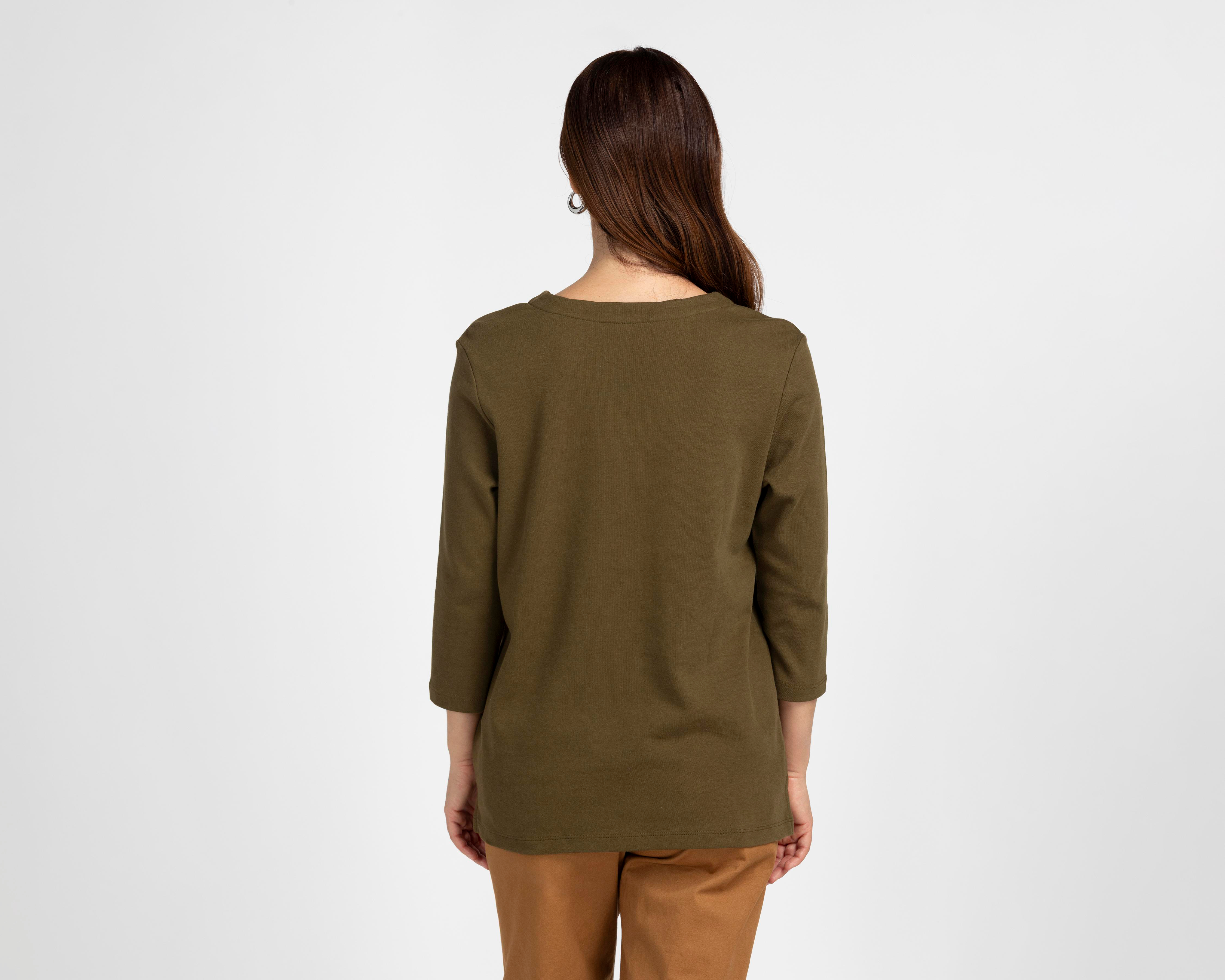 Foto 4 pulgar | Blusa Manga 3/4 Lady Sun para Mujer