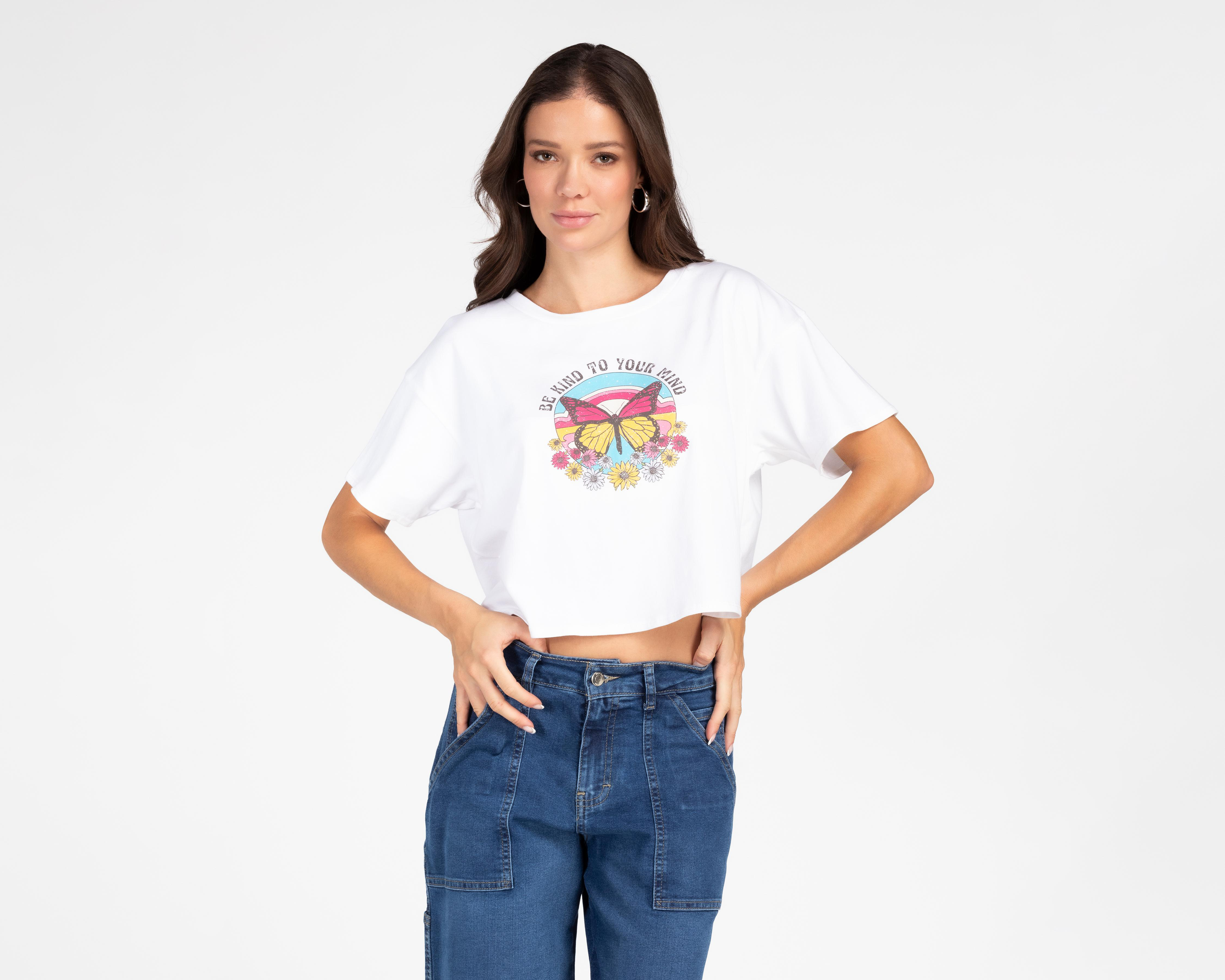 Playera Refill Manga Corta para Mujer $149