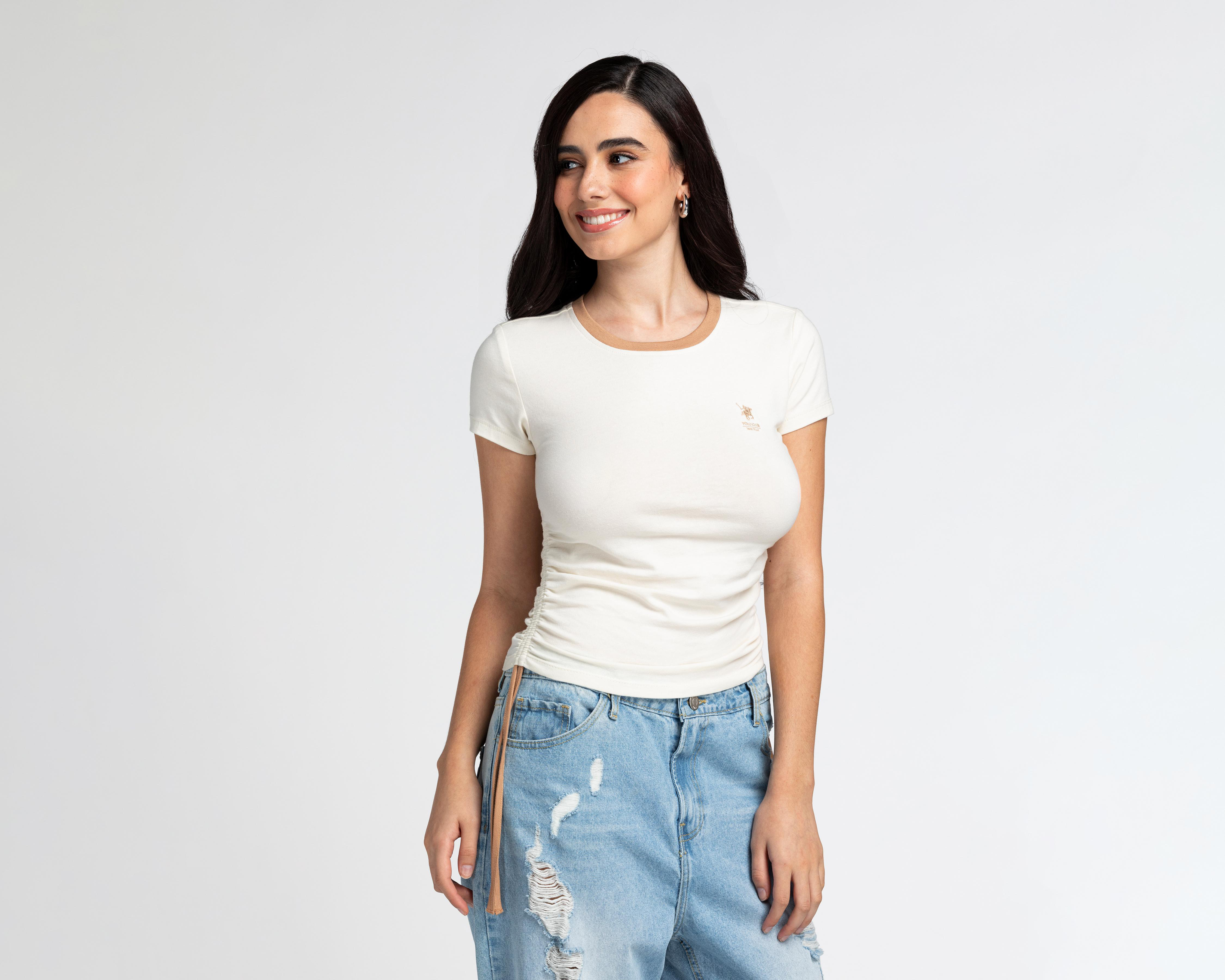 Playera York Team Polo Club Manga Corta con Jareta
