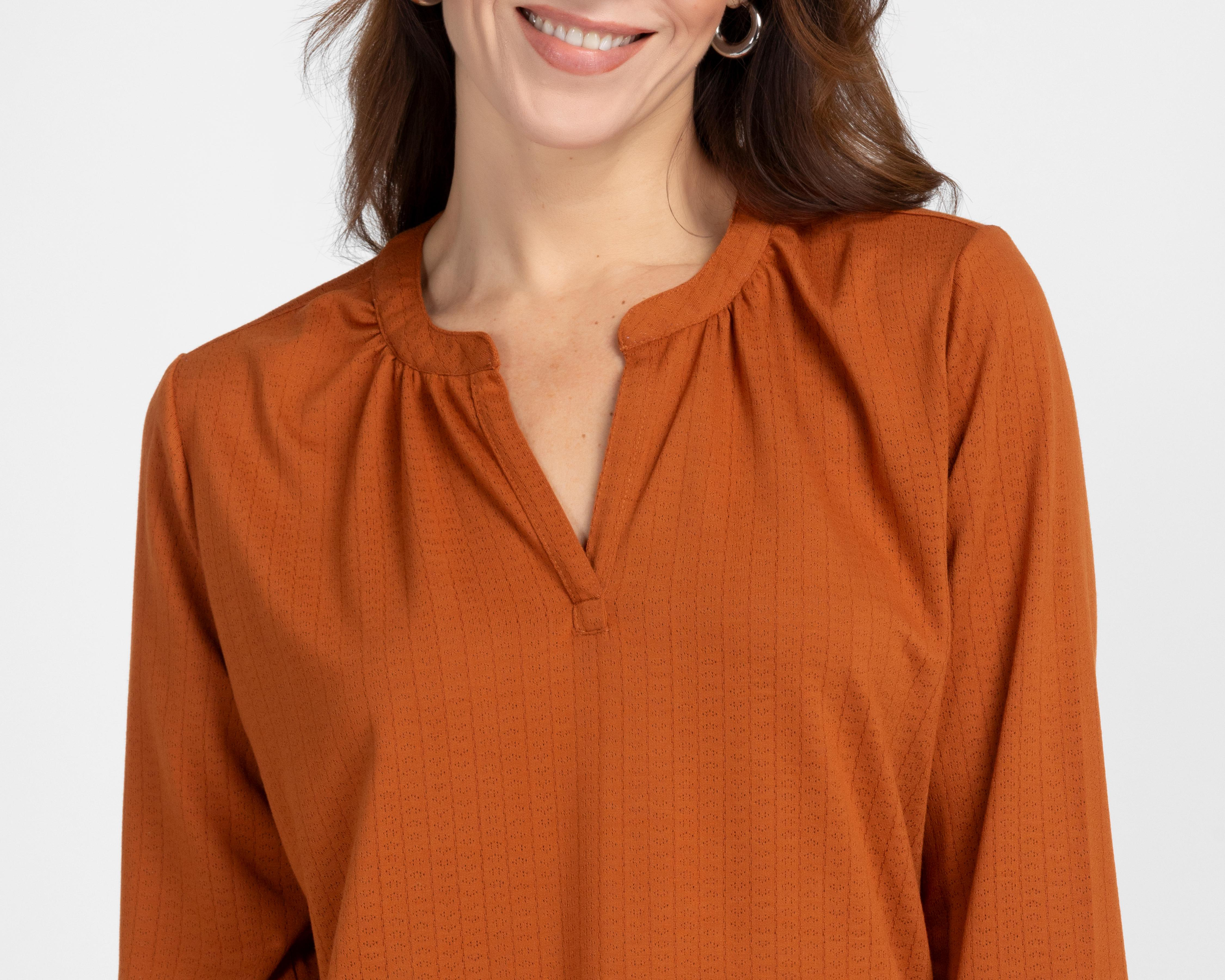Foto 5 pulgar | Blusa Cuello V Lady Sun para Mujer