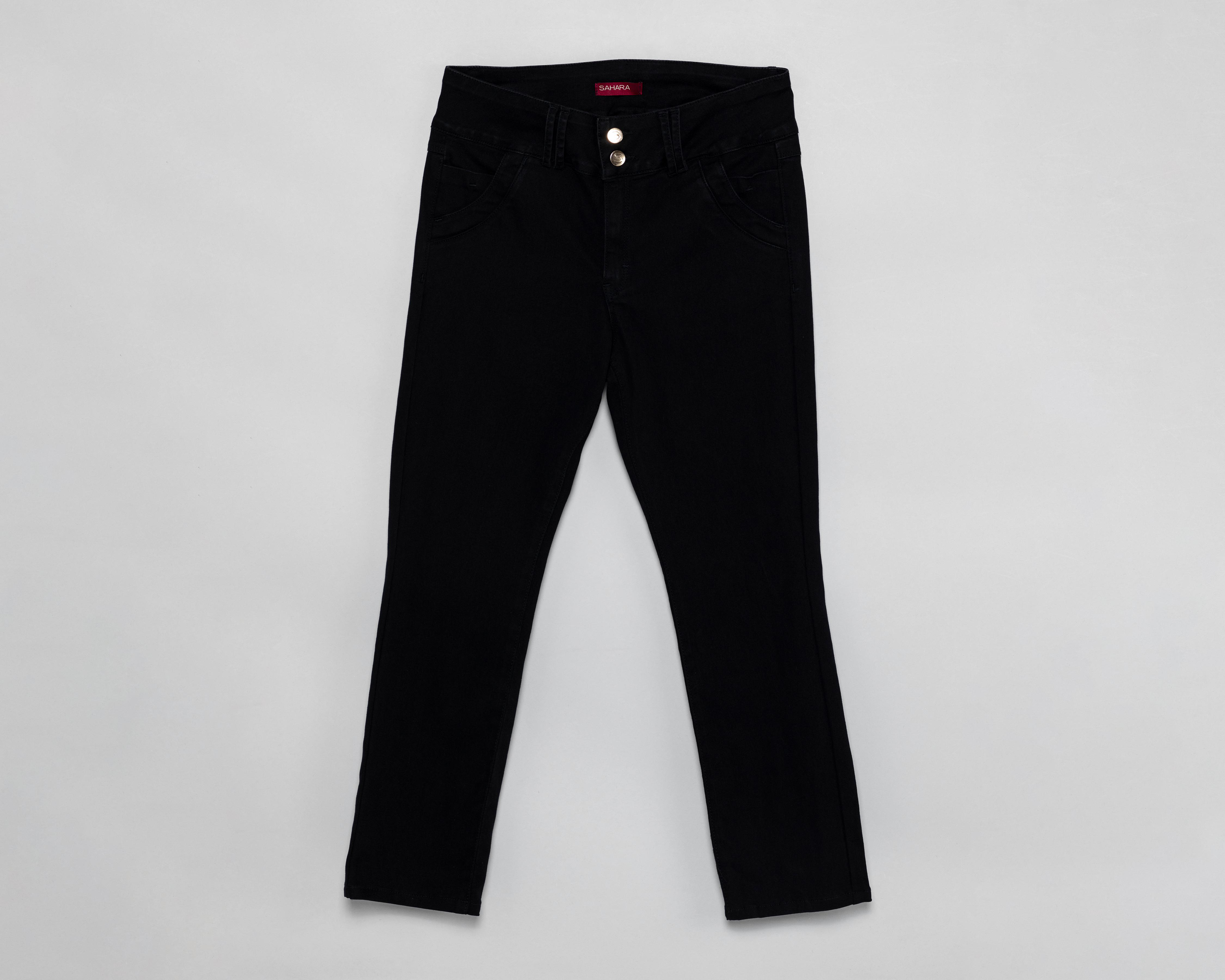 Foto 2 pulgar | Jeans Sahara Slim Fit Negro