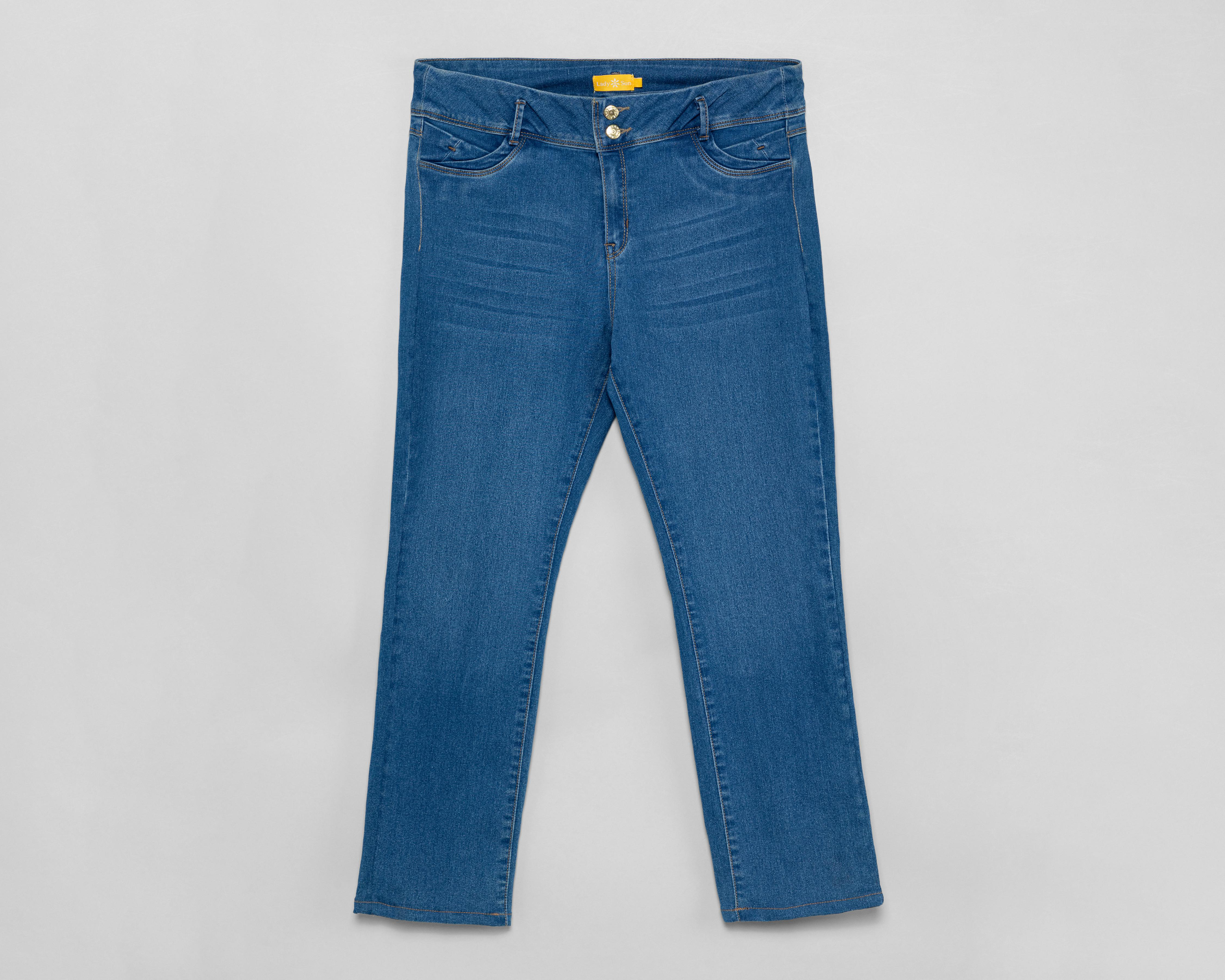 Foto 2 pulgar | Jeans Lady Sun Skinny Azul