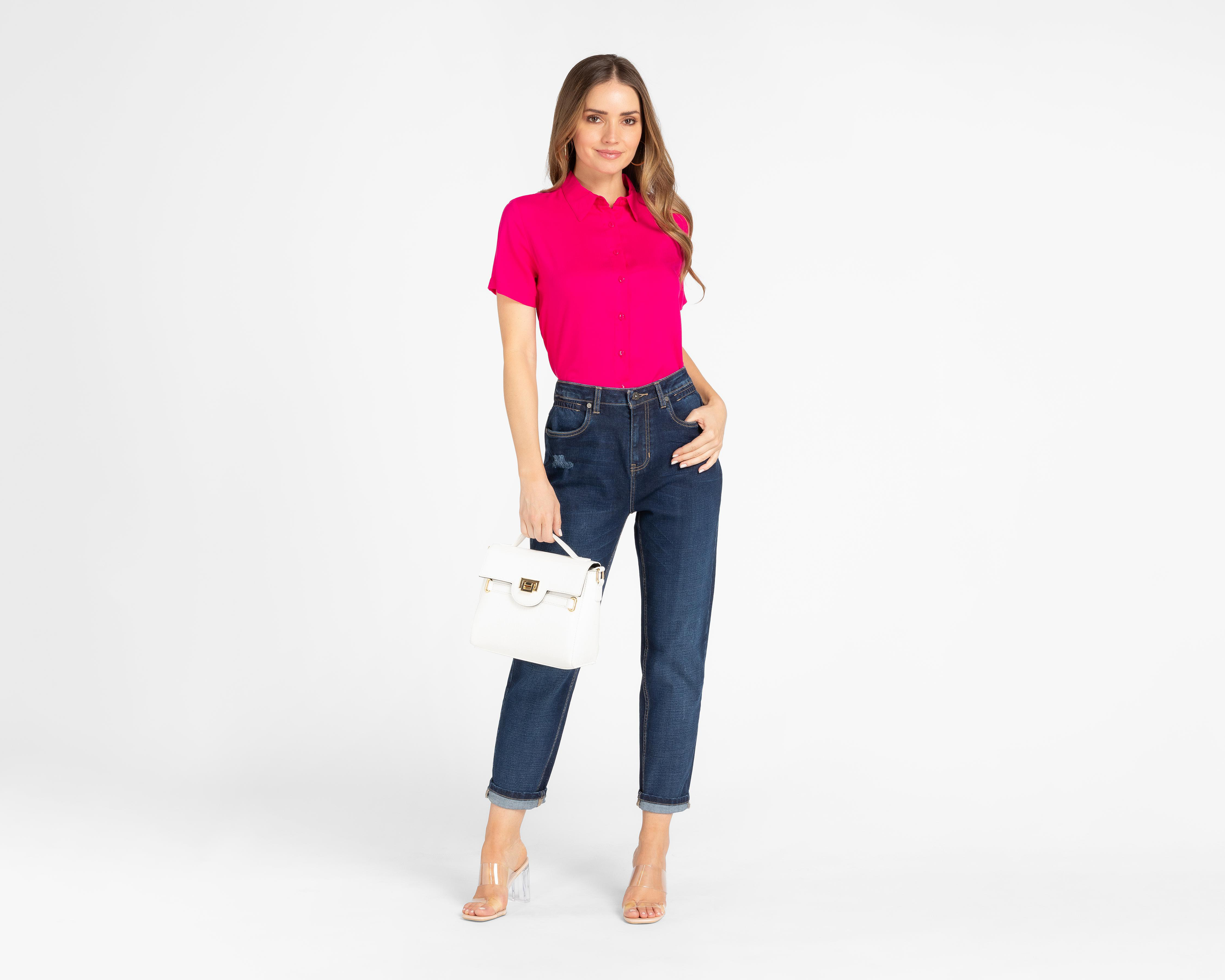 Foto 2 | Jeans Lee Mom con Destrucciones