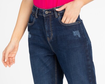 Foto 4 | Jeans Lee Mom con Destrucciones