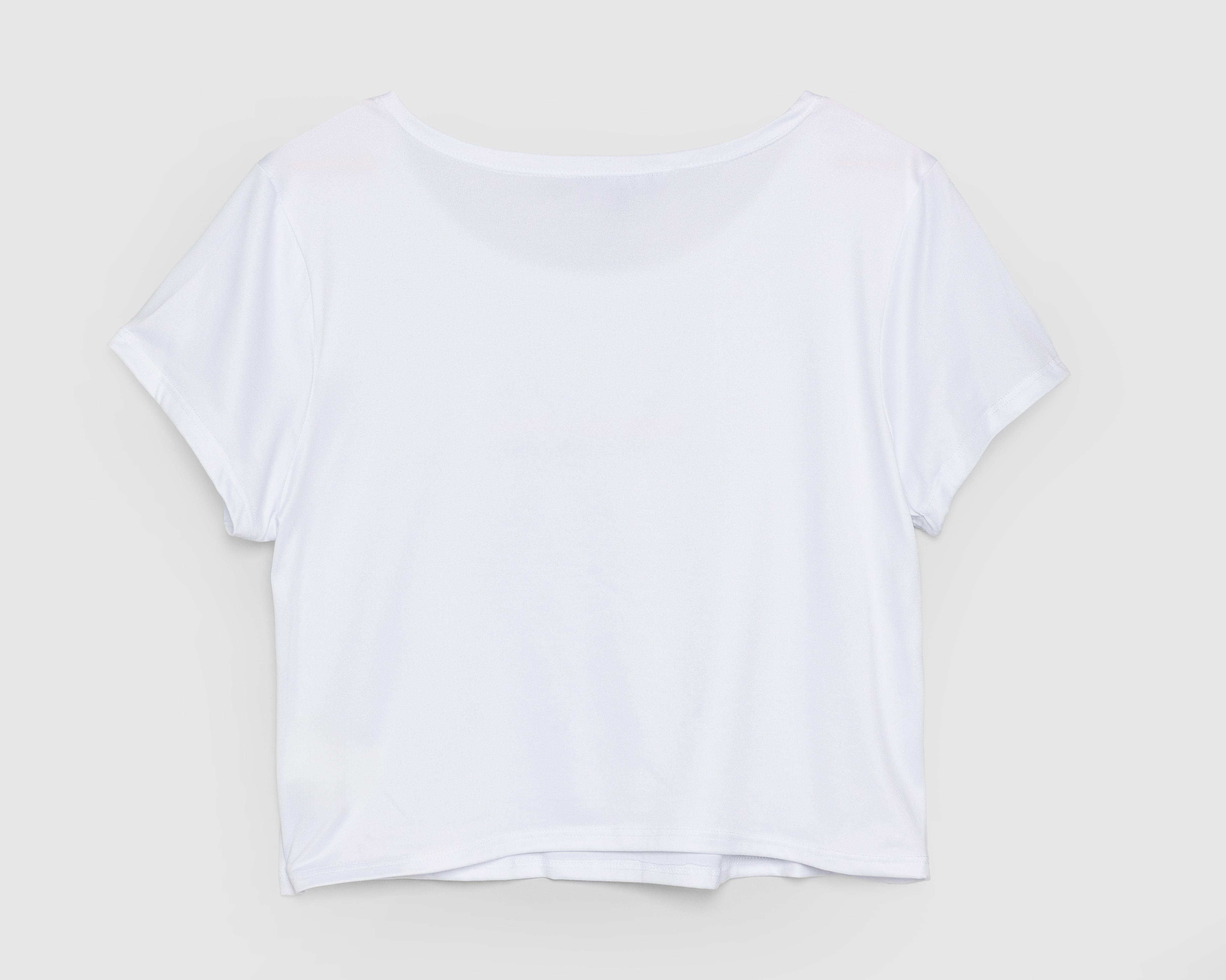 Foto 3 pulgar | Playera Refill Manga Corta con Estampado para Mujer