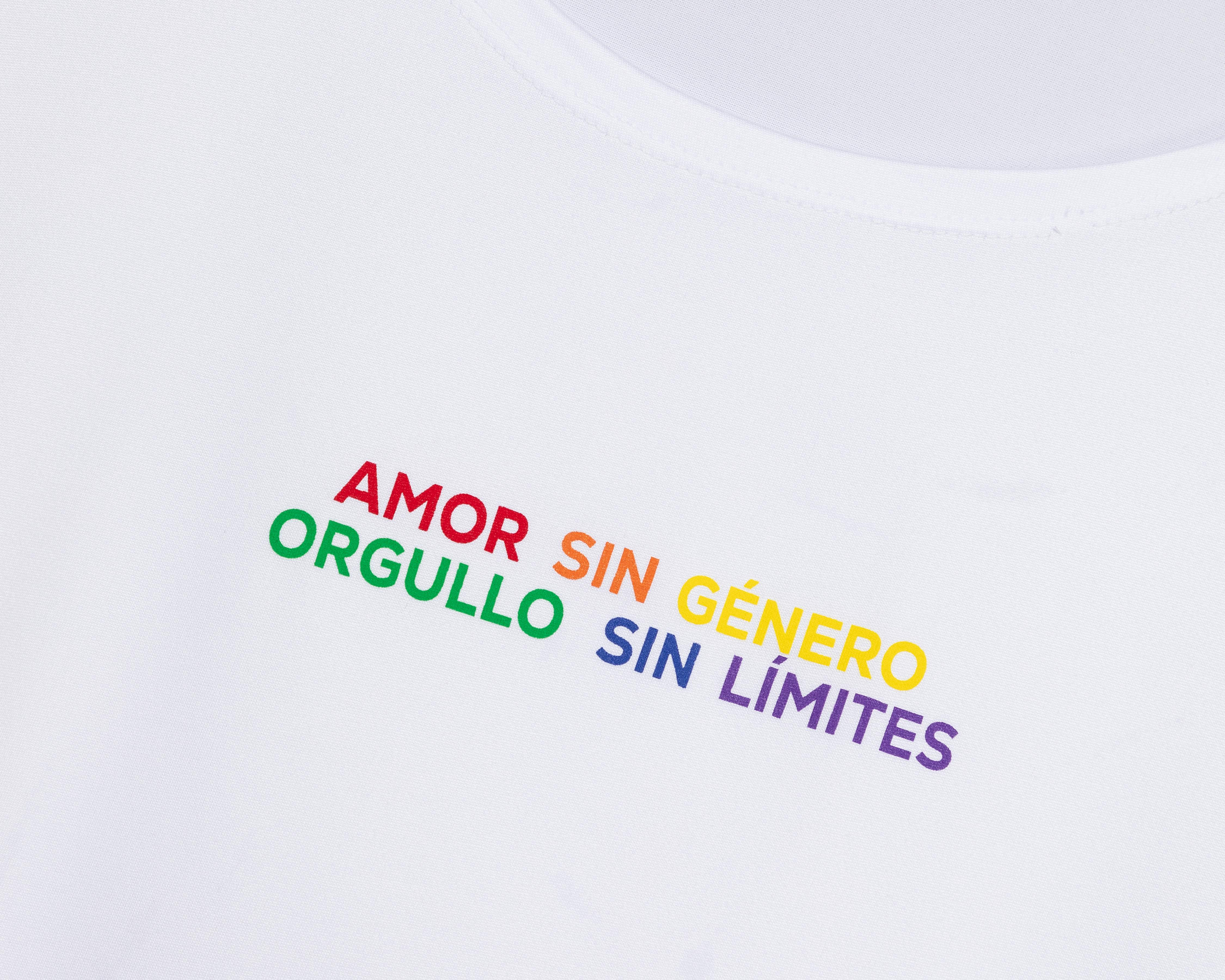 Foto 3 | Playera Refill Manga Corta con Estampado para Mujer