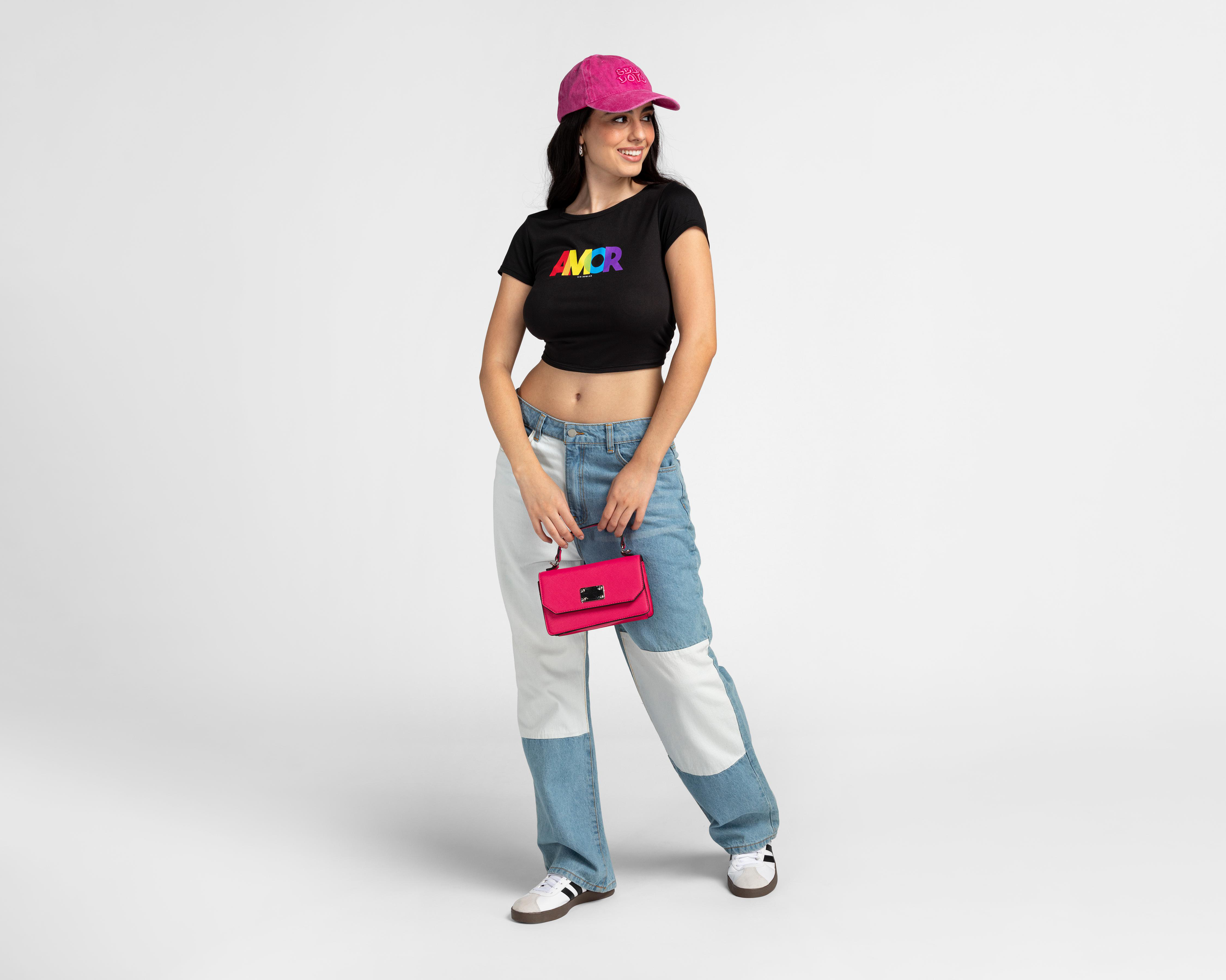 Foto 3 pulgar | Playera Refill Manga Corta con Estampado para Mujer