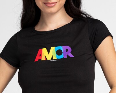 Foto 4 | Playera Refill Manga Corta con Estampado para Mujer