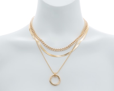 Foto 4 | Collar Jennifer Lopez Dorado