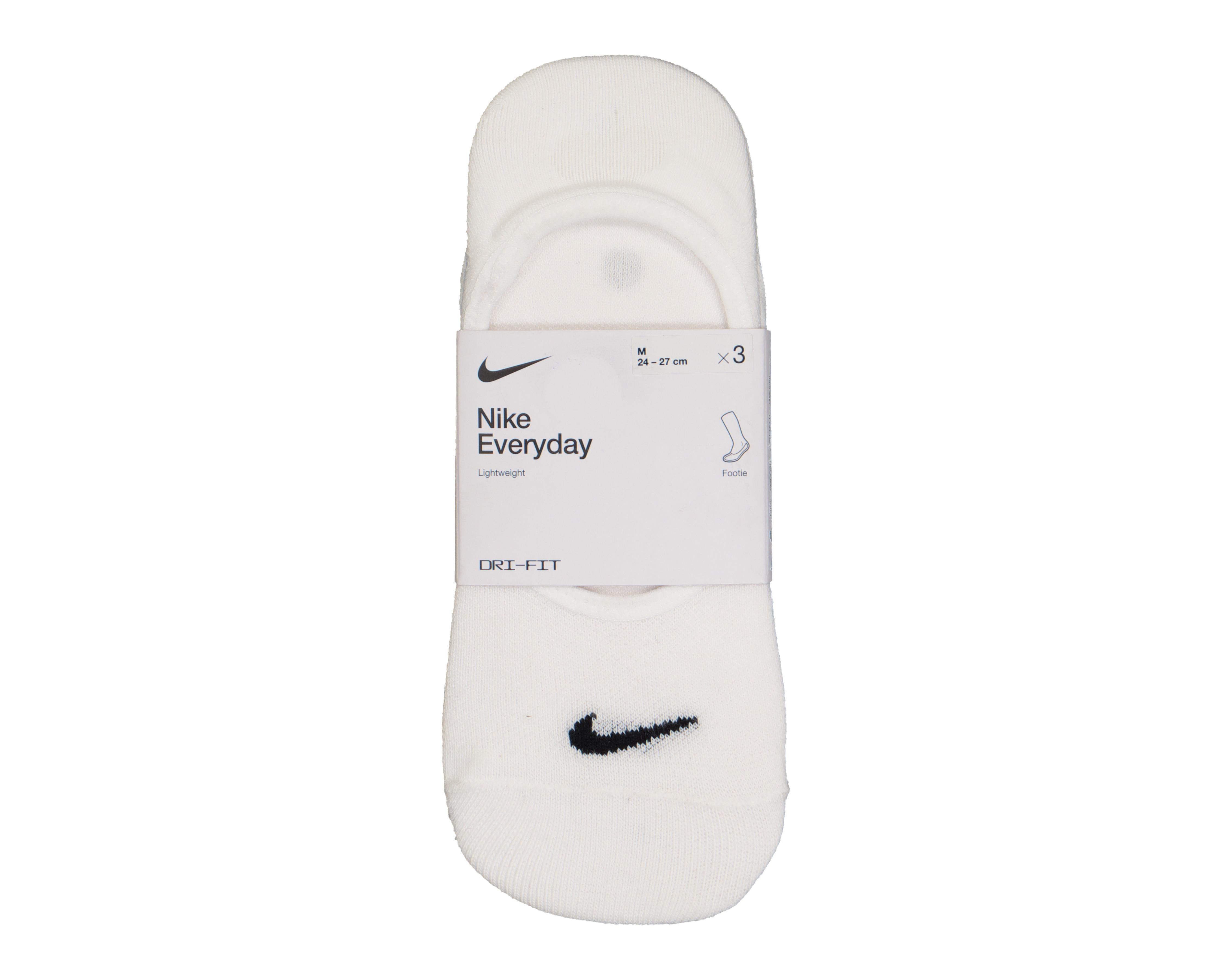Foto 4 pulgar | Calcetas Invisibles Nike para Hombre 3 Pares