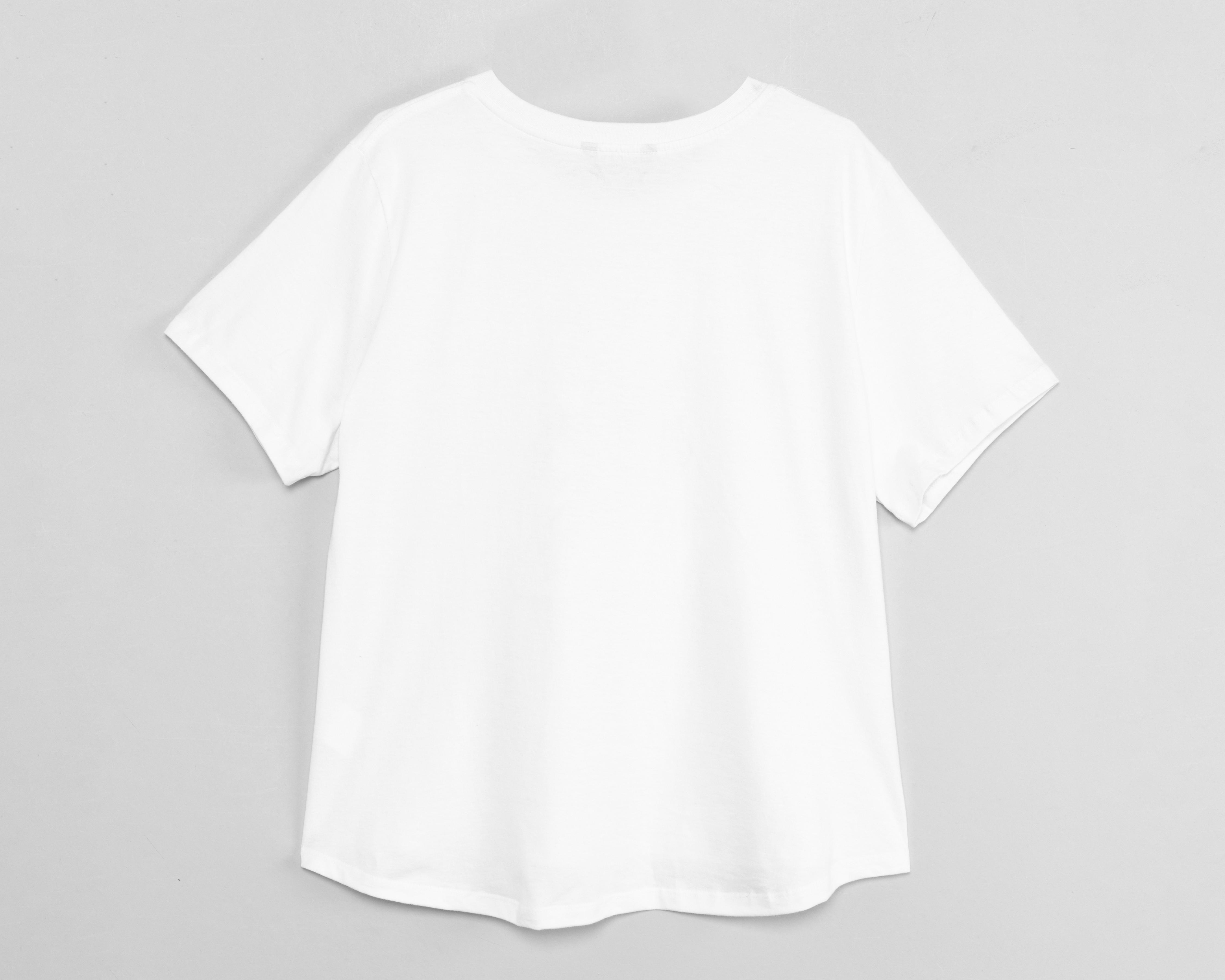 Foto 3 pulgar | Playera Sahara Blanca para Mujer