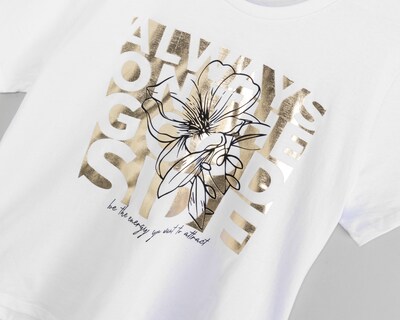 Foto 3 | Playera Sahara Blanca para Mujer