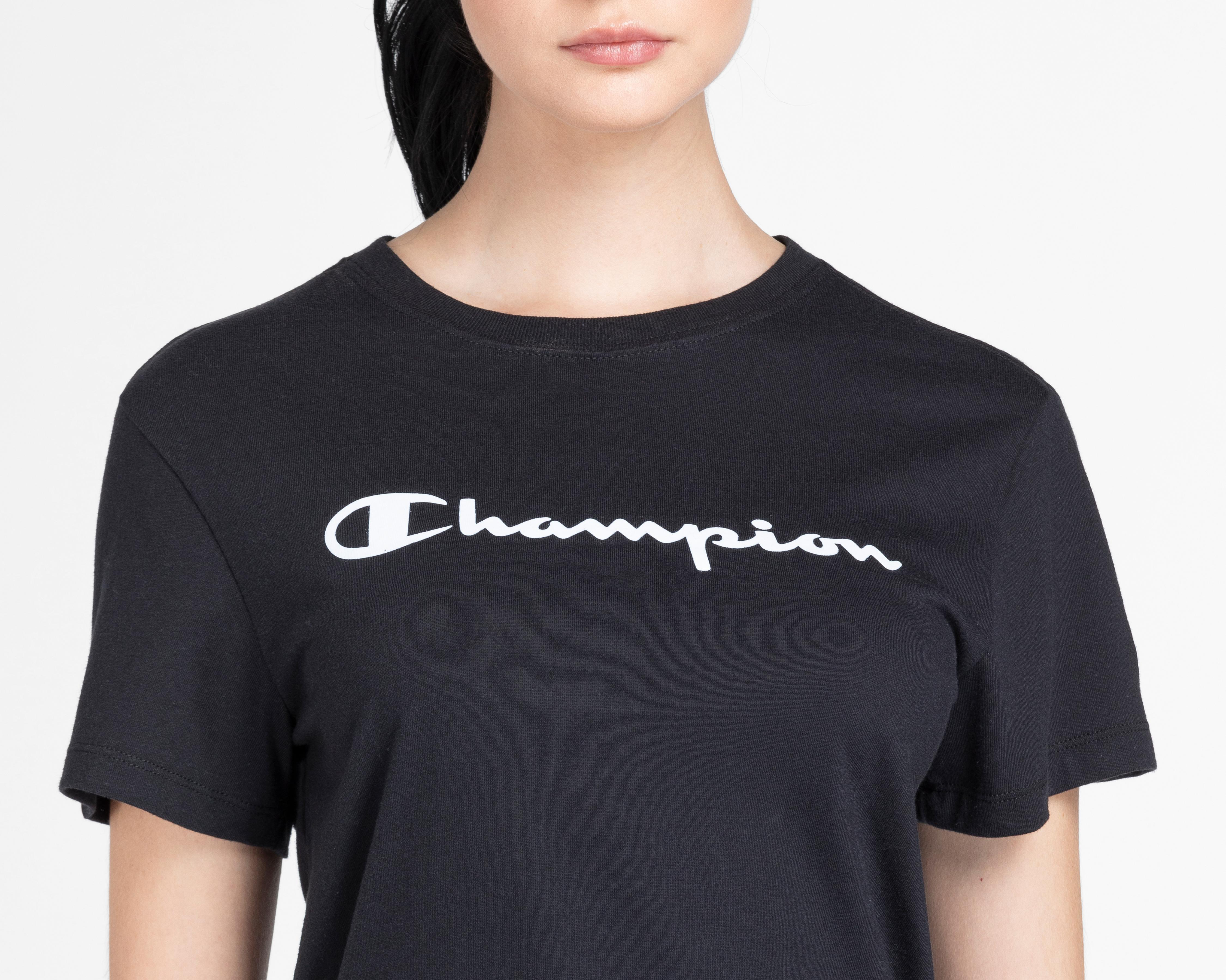 Foto 4 | Playera Champion Manga Corta Cuello Redondo