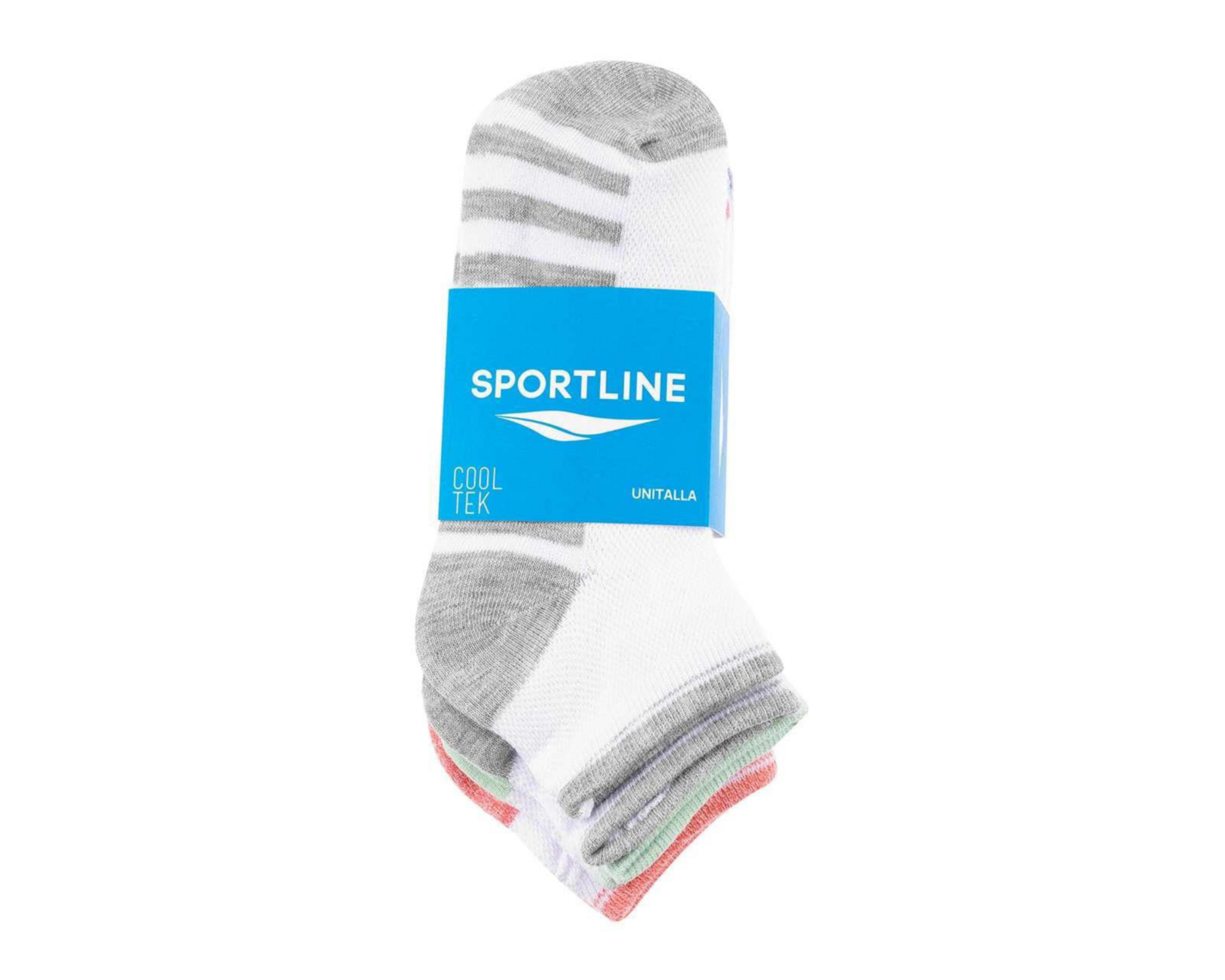 Foto 4 pulgar | Calcetas Deportivas Tines Sportline para Mujer 6 Pares