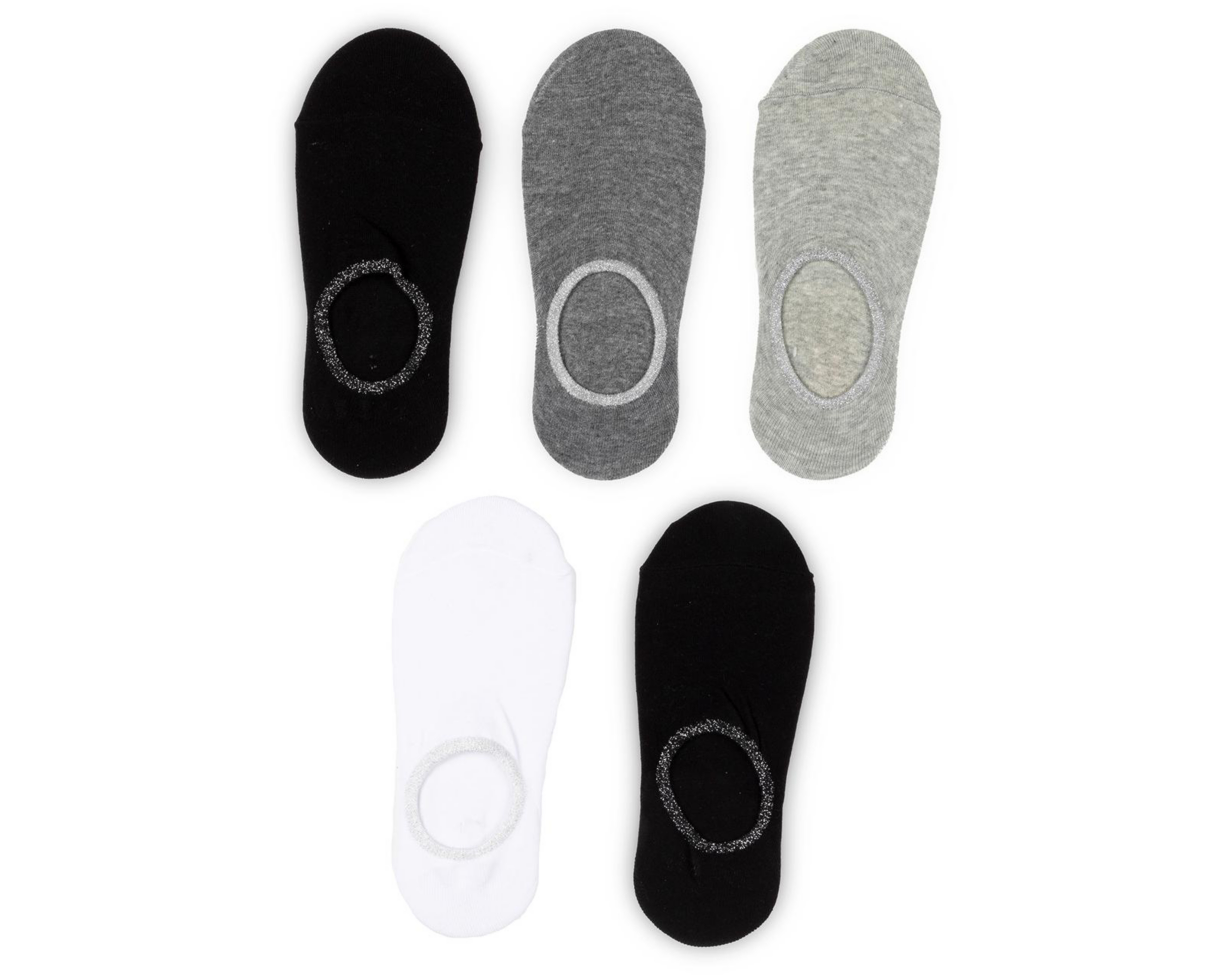 Calcetas Invisibles Lovest para Mujer 5 Pares