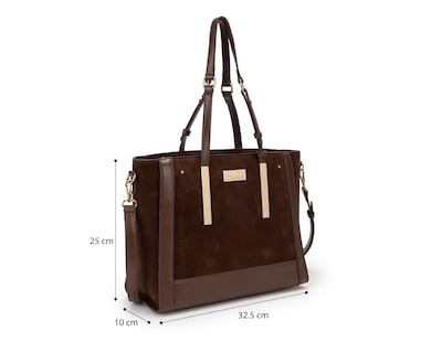 Foto 5 | Bolsa de Hombro Jennifer Lopez Brown