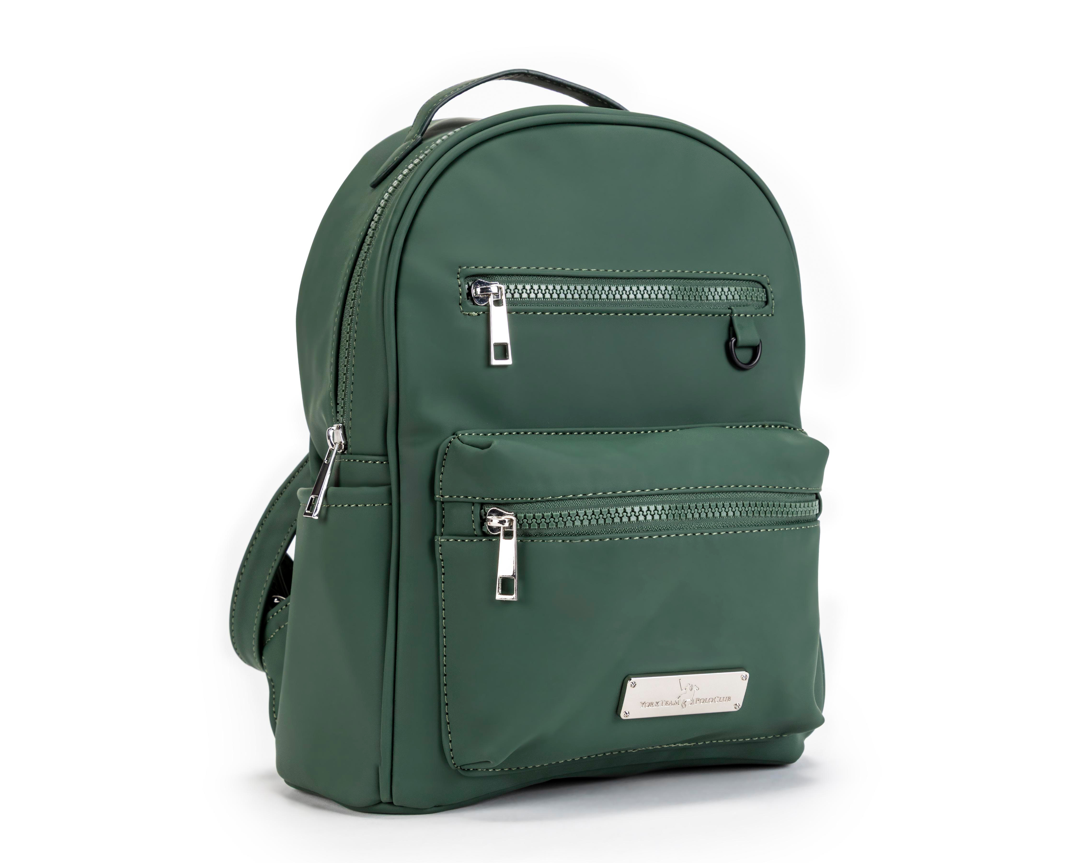 Foto 3 pulgar | Mochila York Team Polo Club Verde