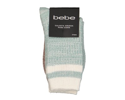 Foto 3 | Calcetas Gruesas Bebe para Mujer 2 Pares
