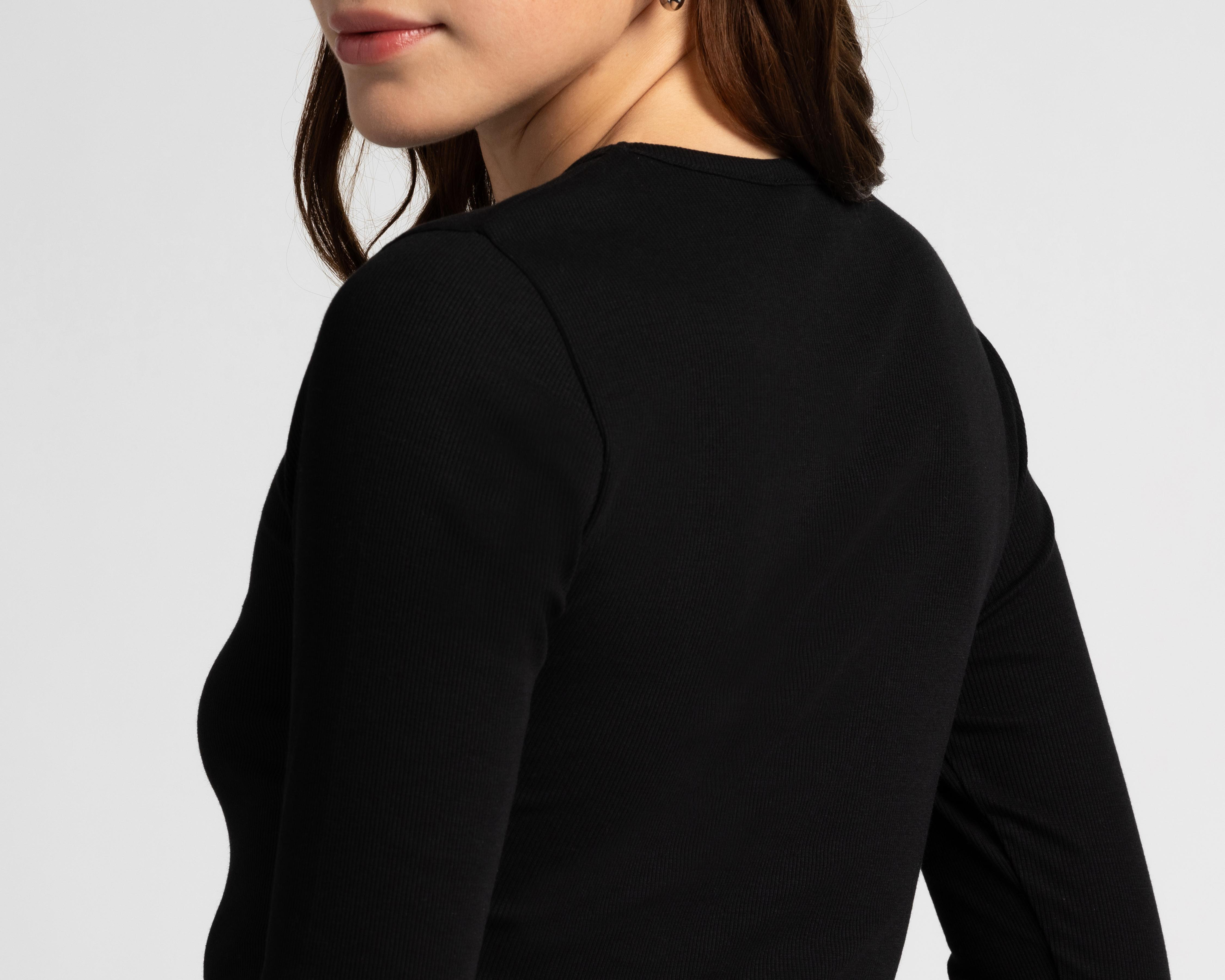 Foto 5 | Playera Manga 3/4 Refill para Mujer