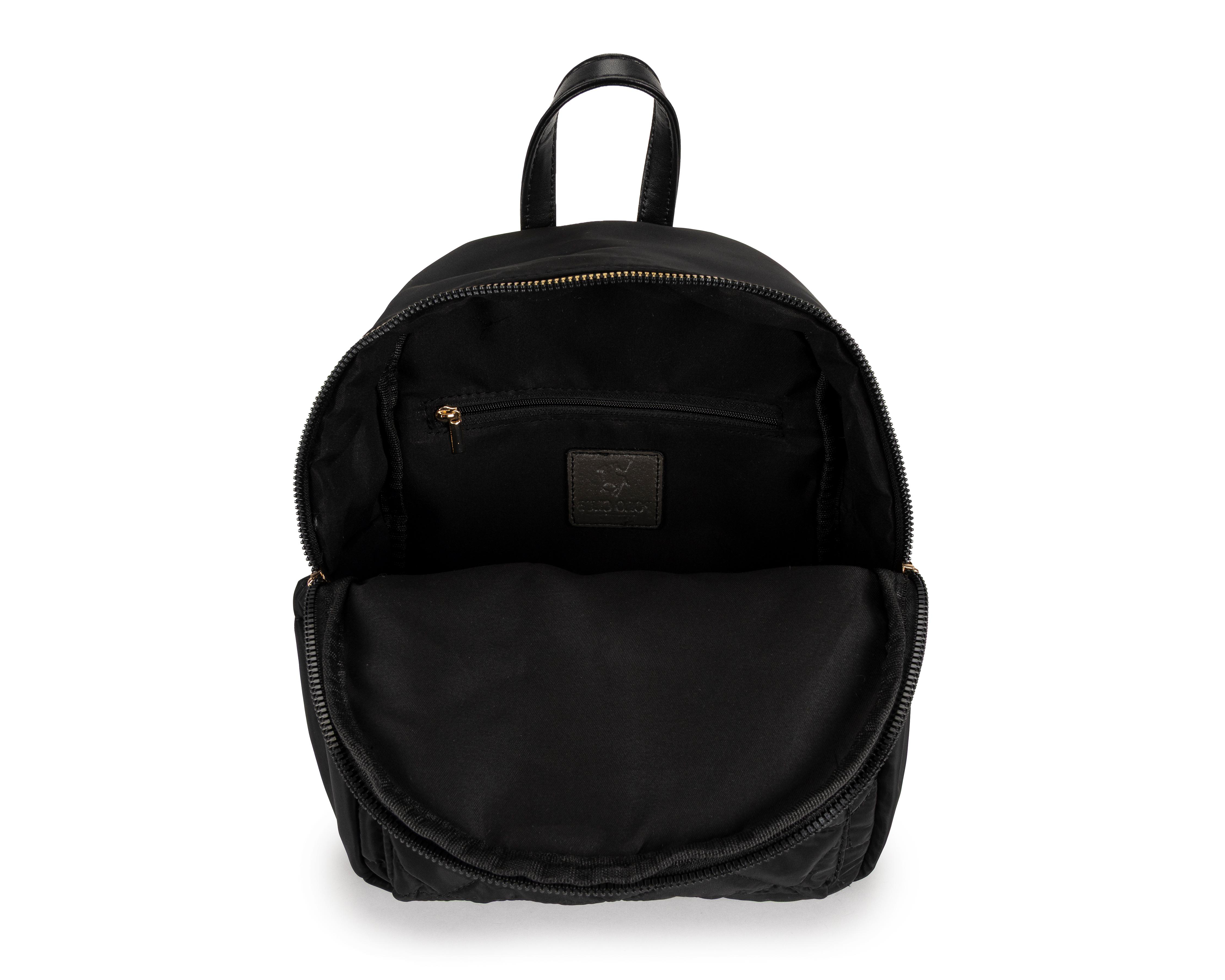 Foto 5 pulgar | Mochila York Team Polo Club Negra