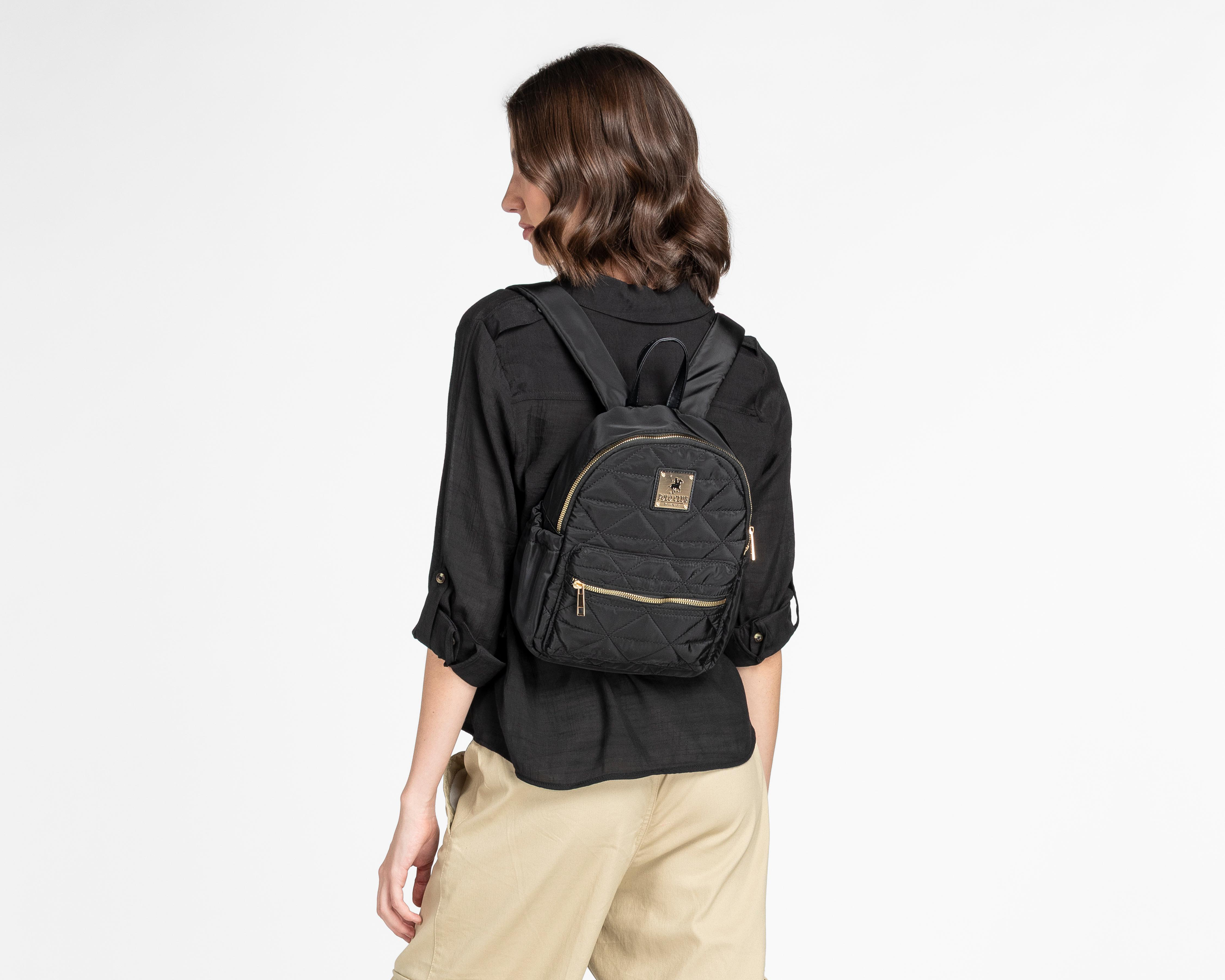 Foto 6 | Mochila York Team Polo Club Negra