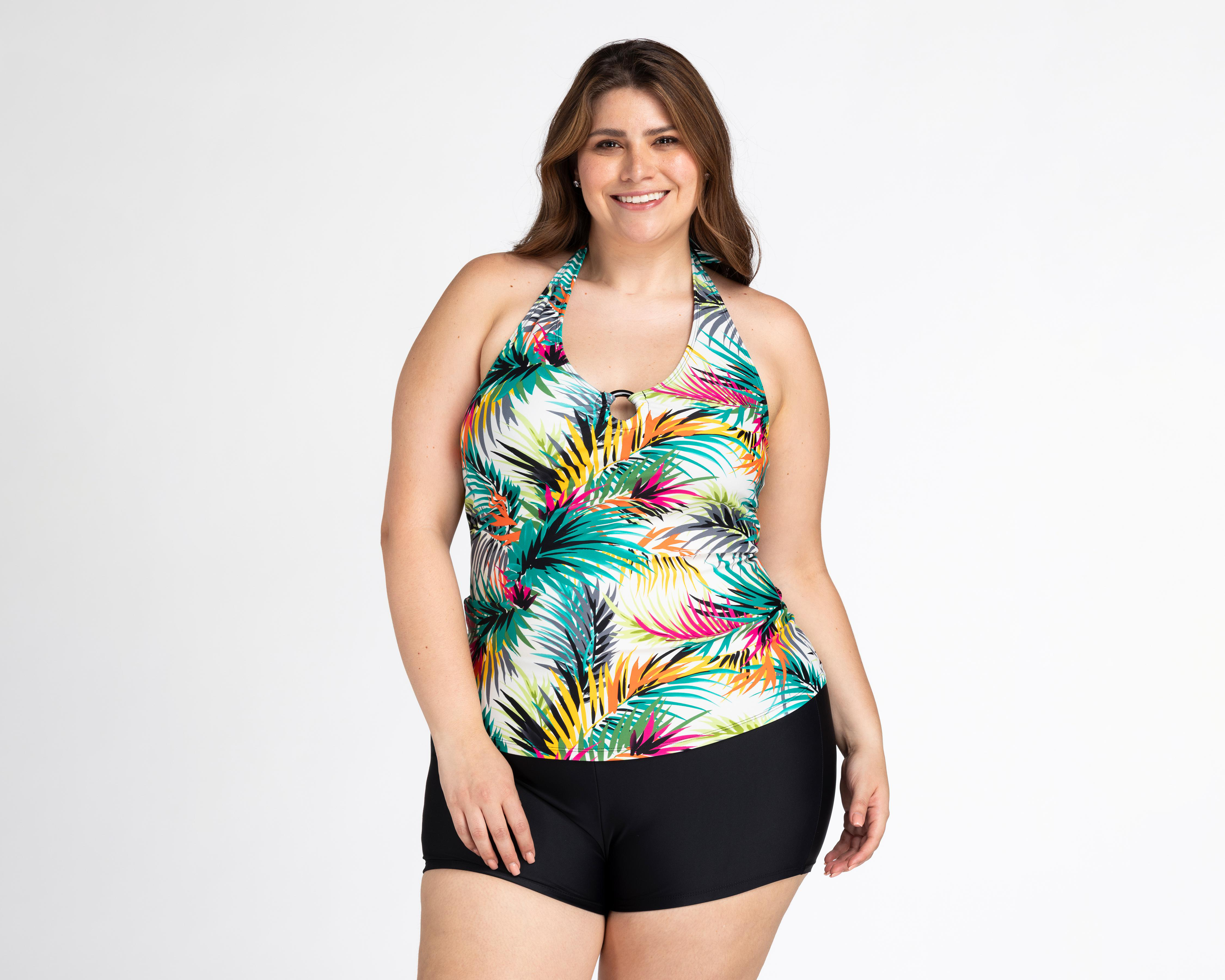 Foto 2 pulgar | Tankini Rio Beach Estampado para Mujer