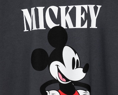 Foto 3 | Playera Disney Mickey Mouse Estampada