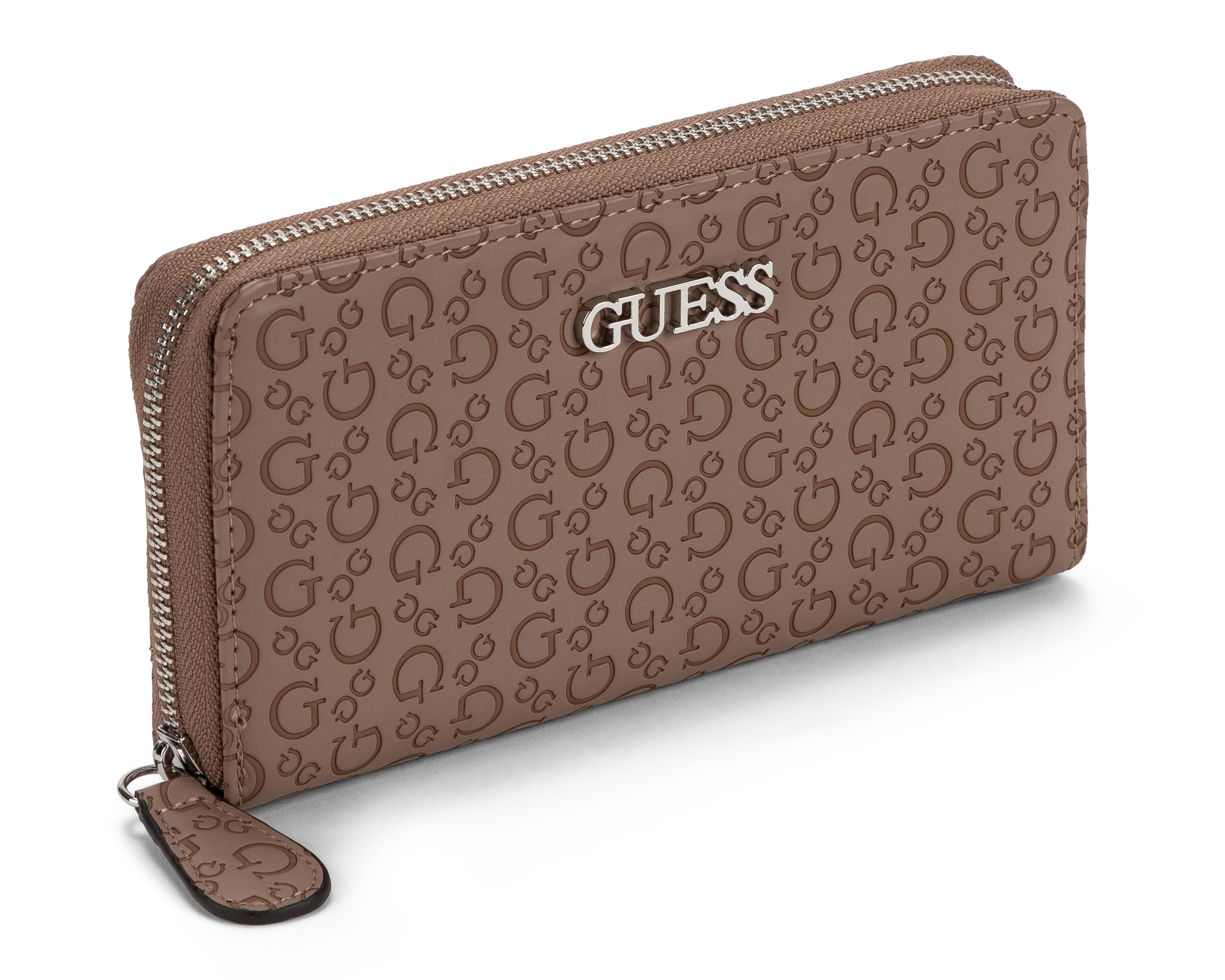 Foto 3 pulgar | Cartera para Mujer Guess Beige