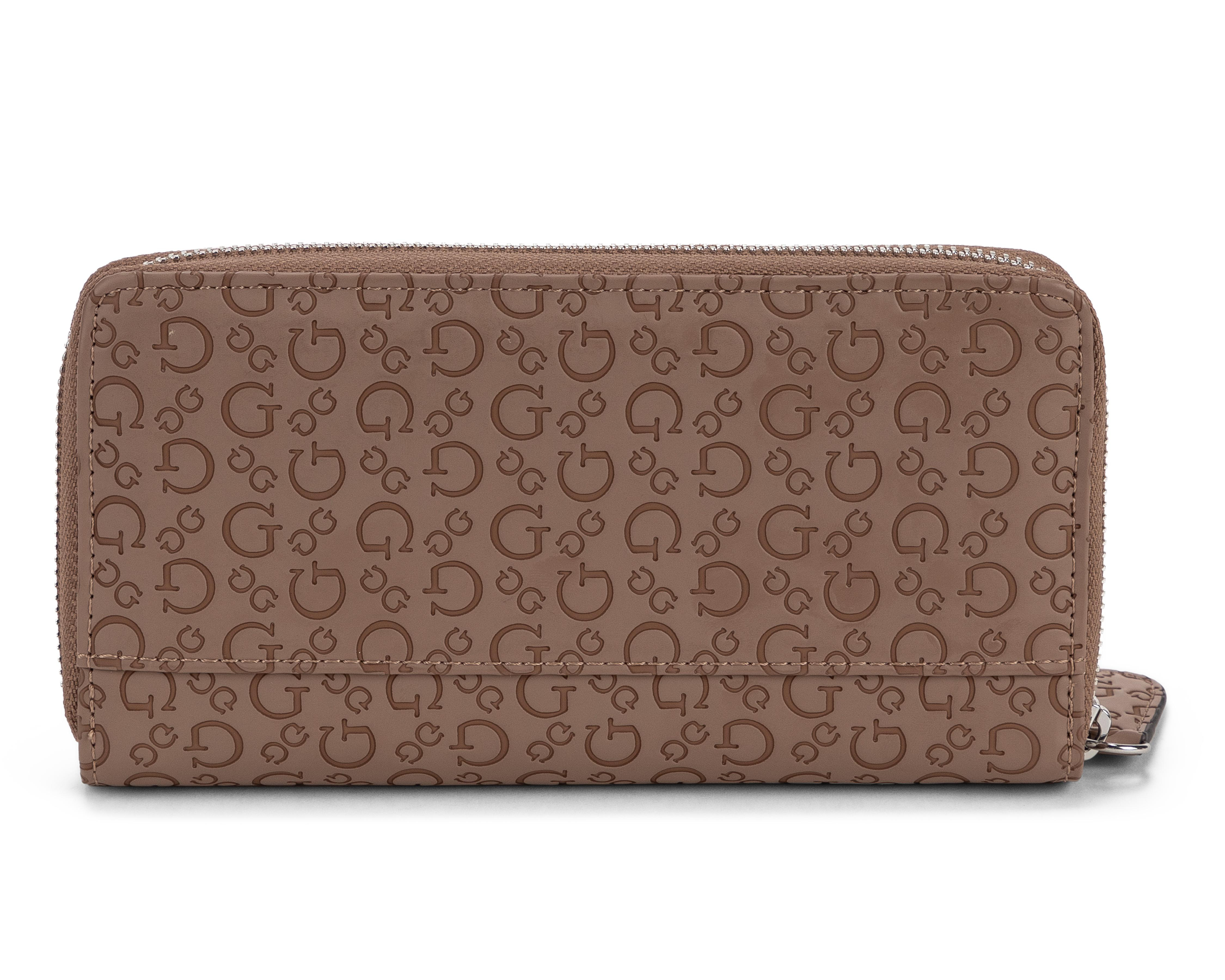 Foto 4 pulgar | Cartera para Mujer Guess Beige