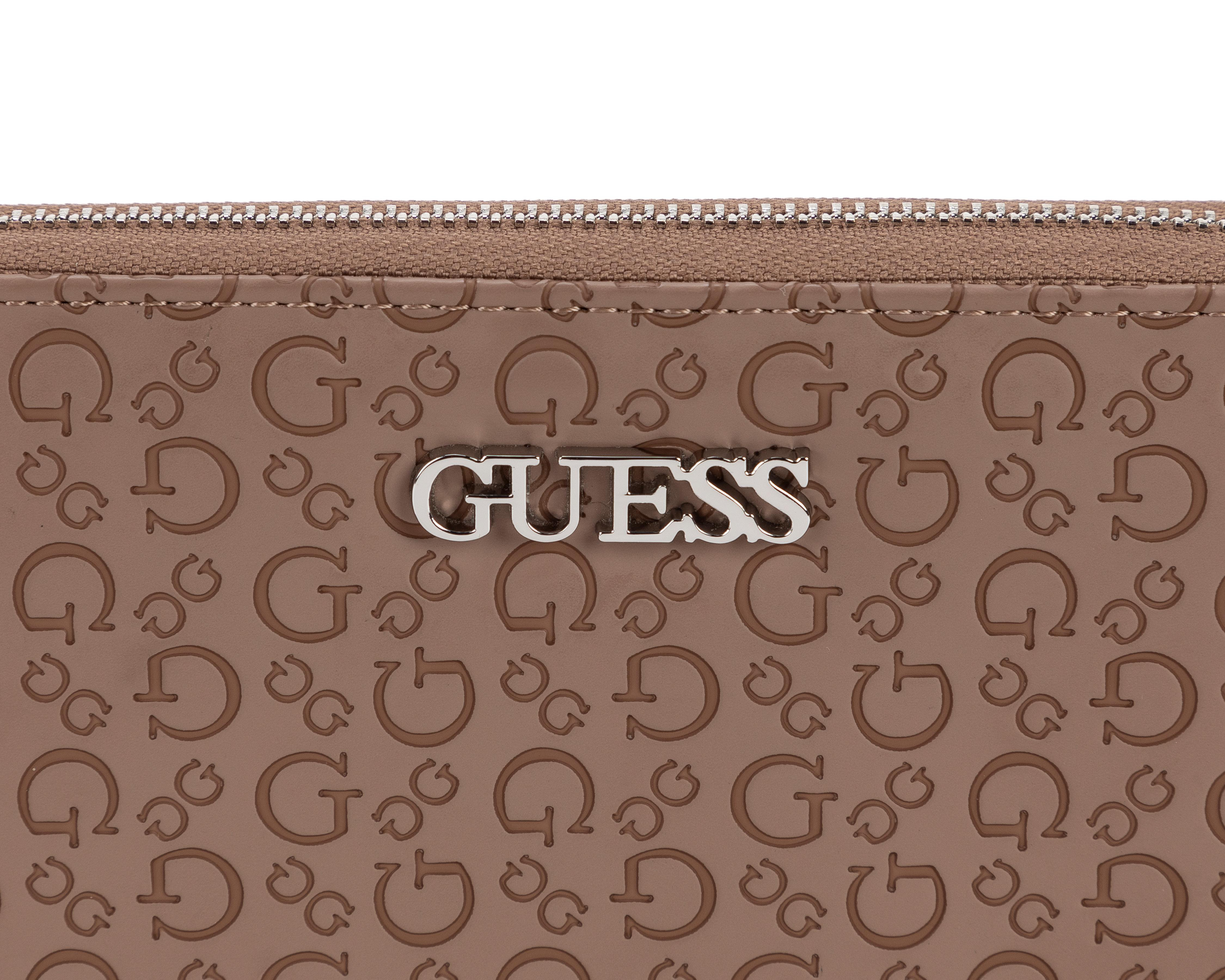 Foto 6 pulgar | Cartera para Mujer Guess Beige