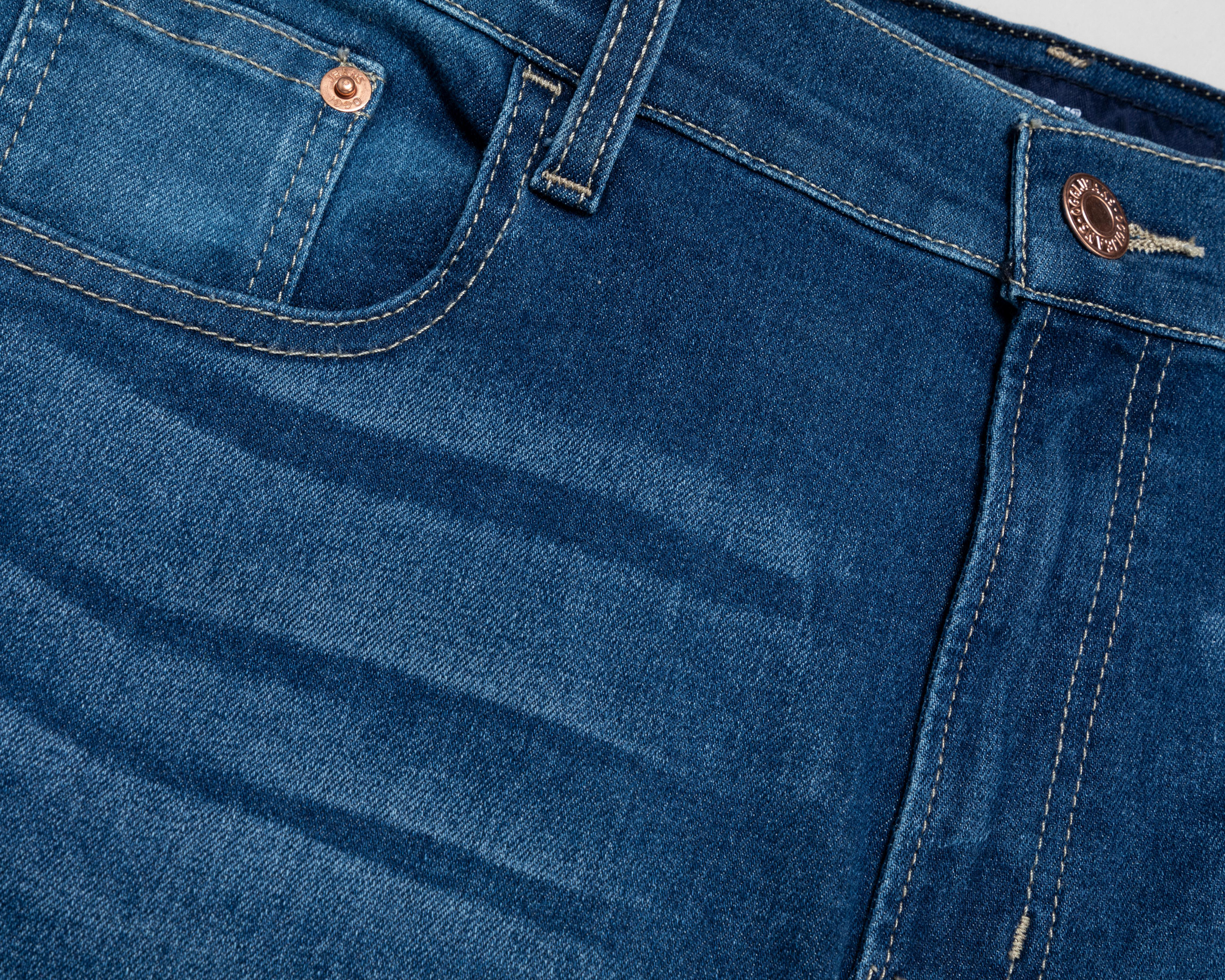 Foto 4 pulgar | Jeans Oggi Passion Vintage Slim Cintura Alta