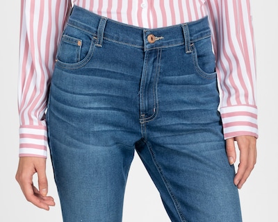 Foto 4 | Jeans Slim Oggi Passion Vintage para Mujer
