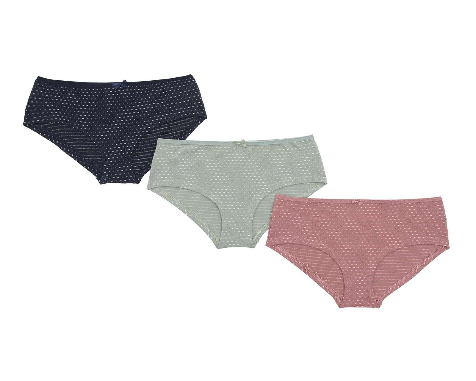 Bóxer Emociones para Mujer 3 Pack $105