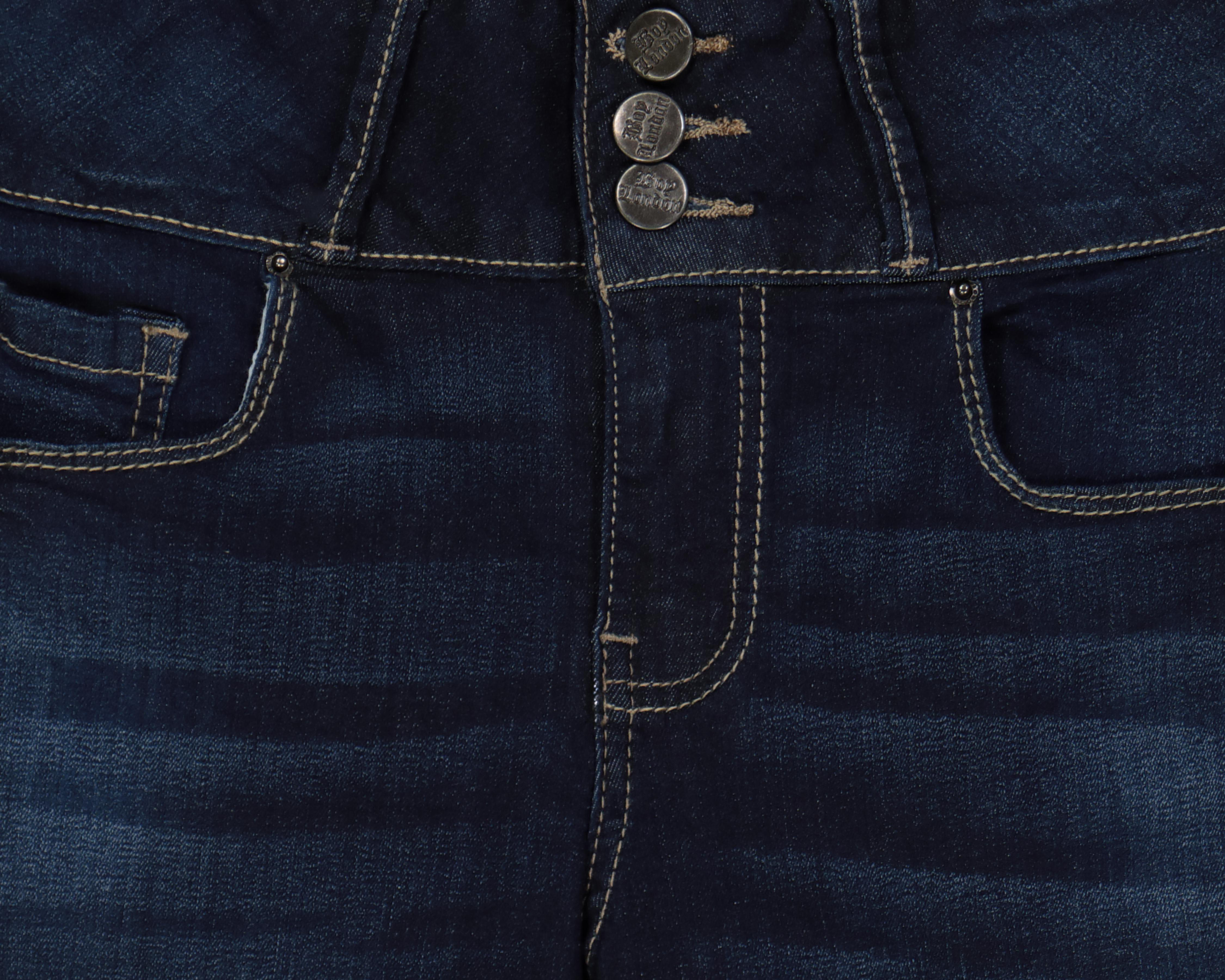 Foto 4 pulgar | Jeans Boy London Skinny Azul