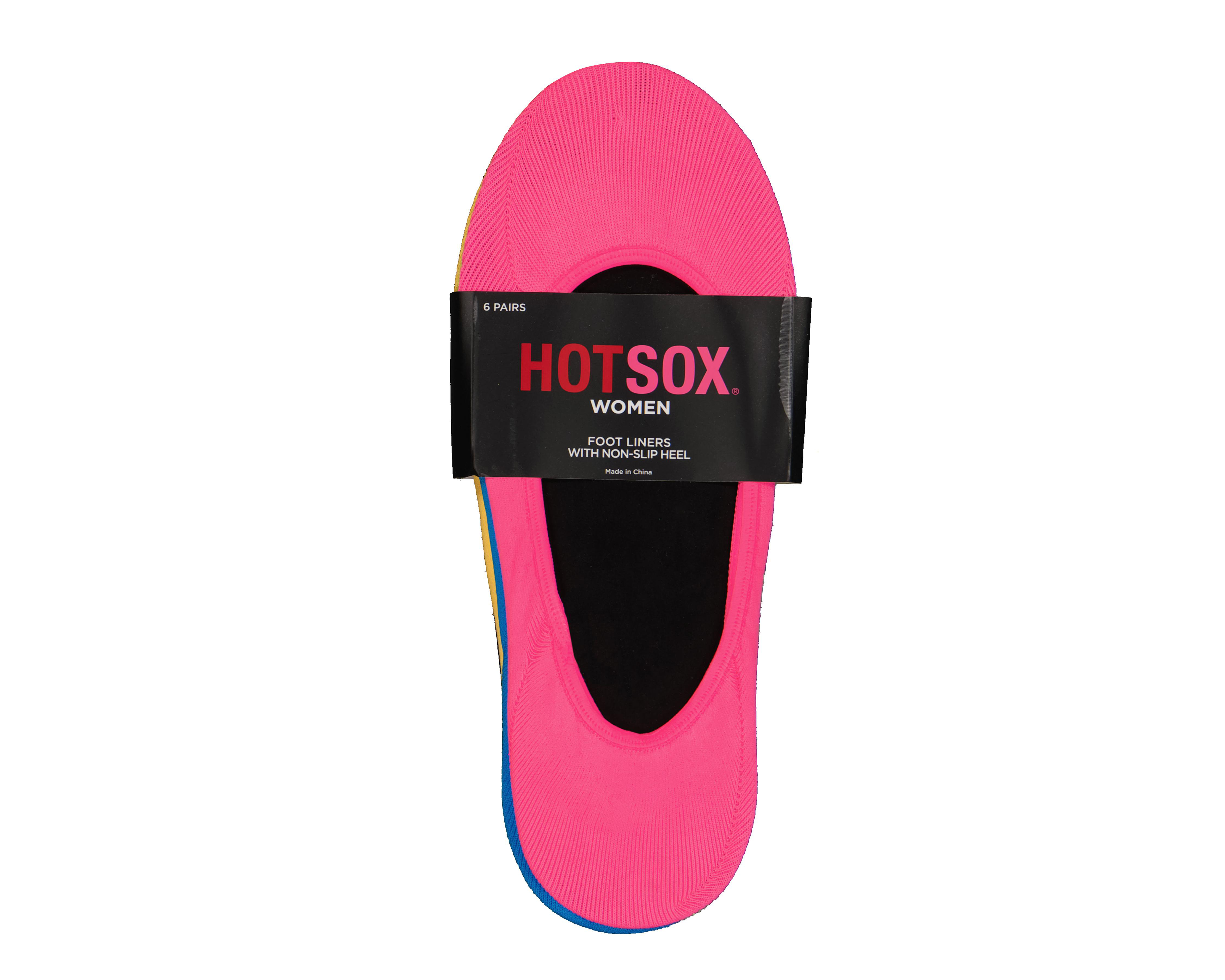Foto 4 pulgar | Calcetas Invisibles Hot Sox para Mujer 6 Pares