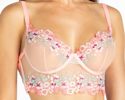 Foto 3 | Coordinado de Mesh Jennifer Lopez Copa Completa para Mujer 2 Pack