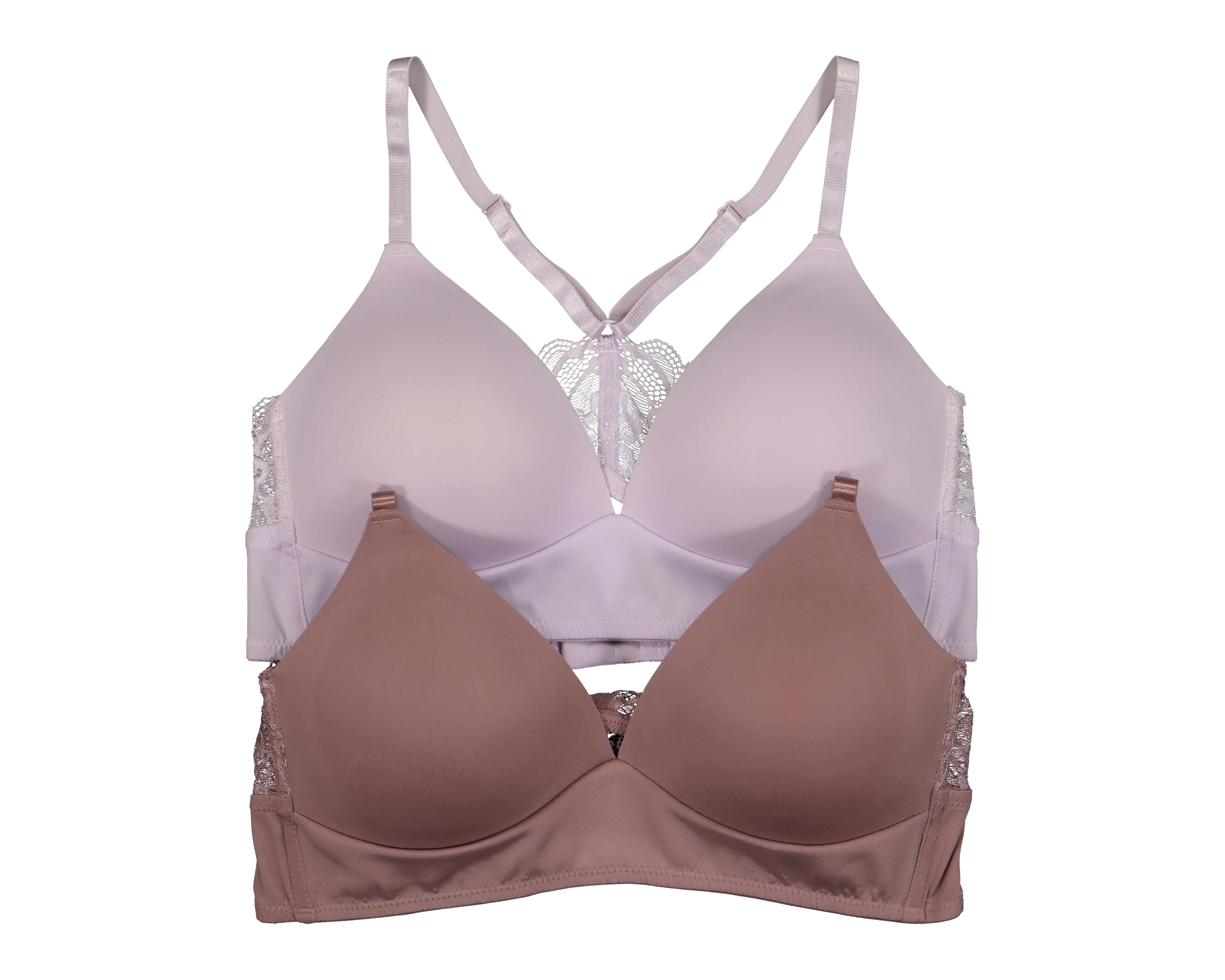 Brasier con Encaje Beauty Secret sin Varilla para Mujer 2 Pack