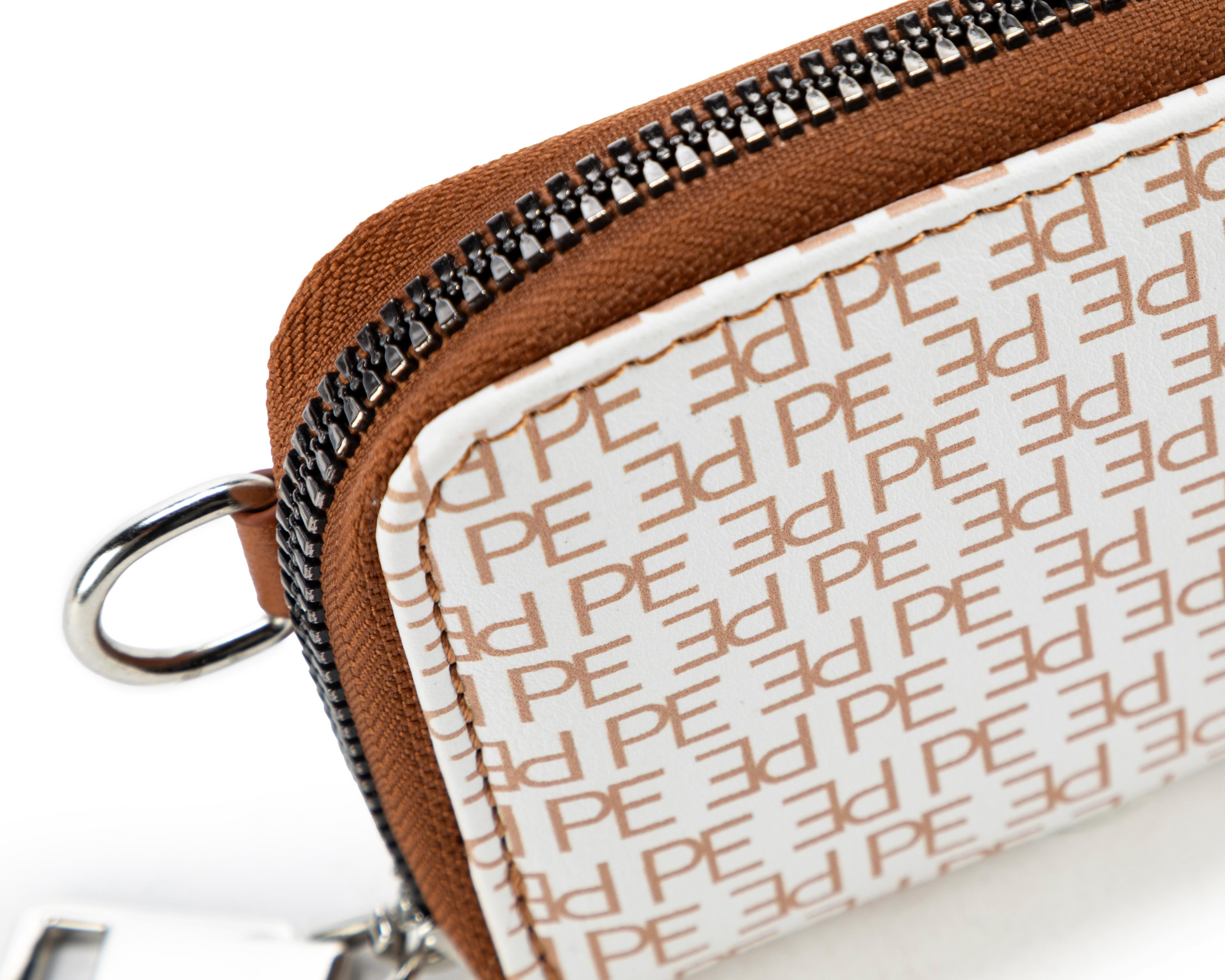 Foto 5 | Set de Cartera para Mujer Perry Ellis Camel 5 Piezas