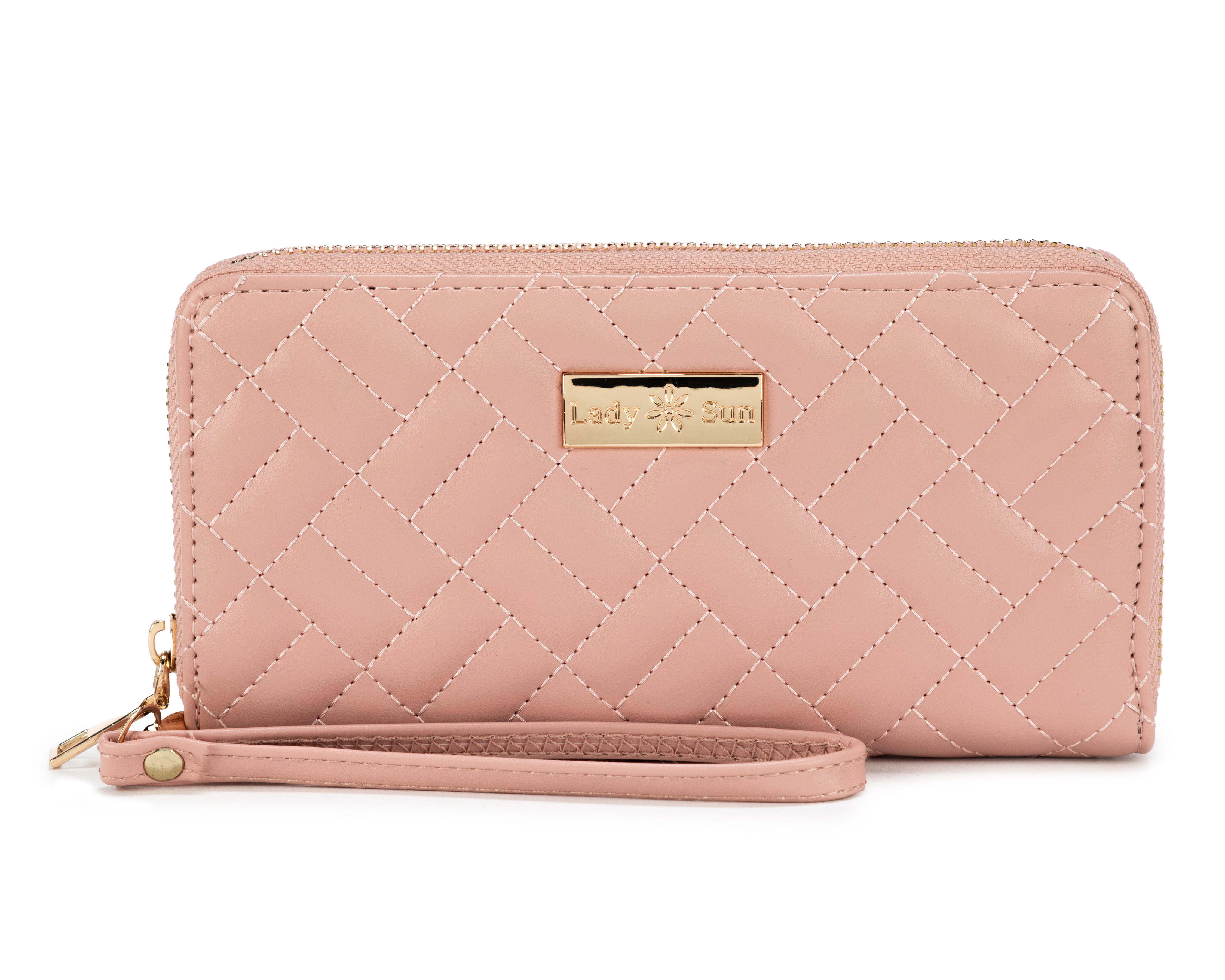 Foto 2 pulgar | Cartera para Mujer Lady Sun Rosa