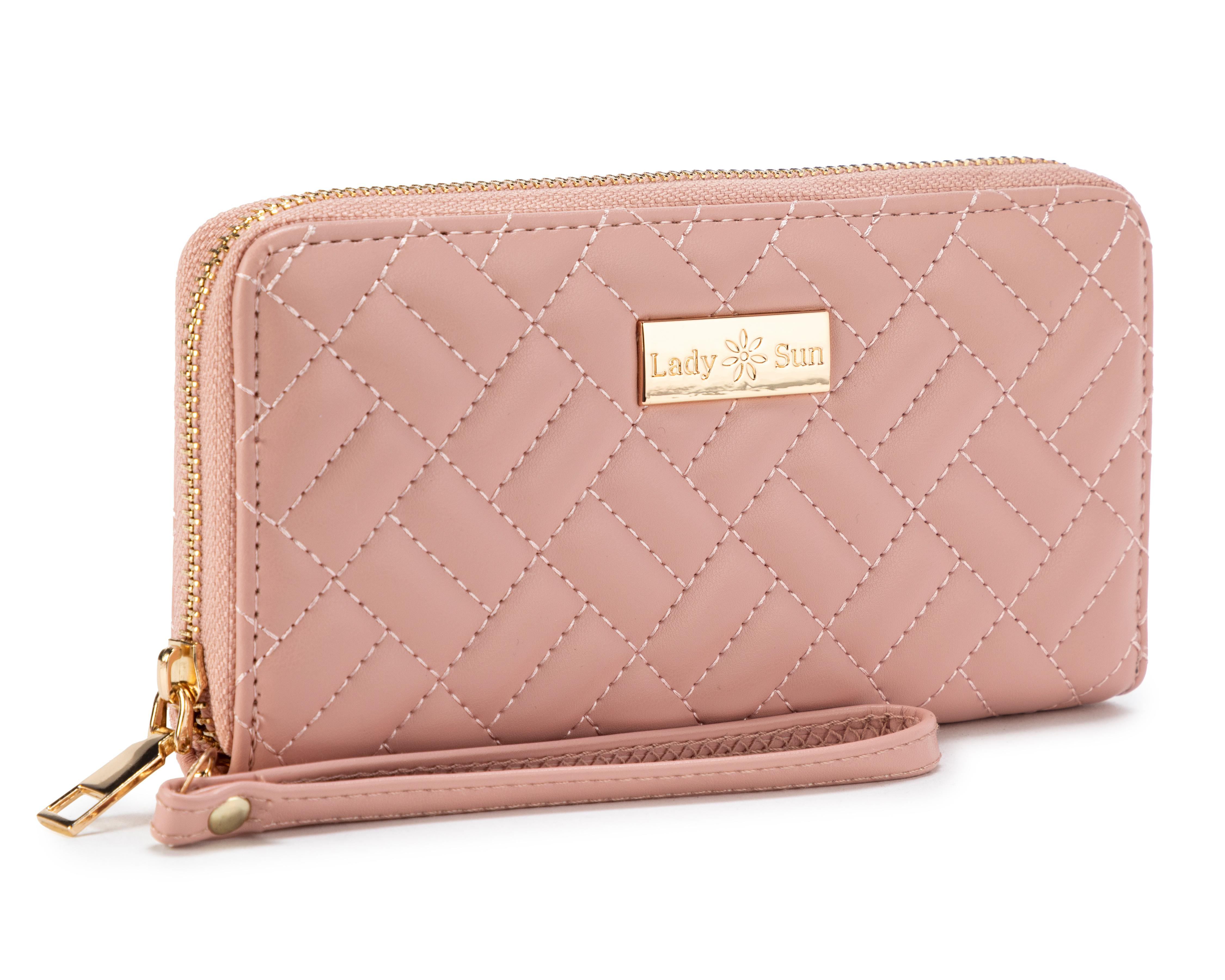Foto 3 pulgar | Cartera para Mujer Lady Sun Rosa