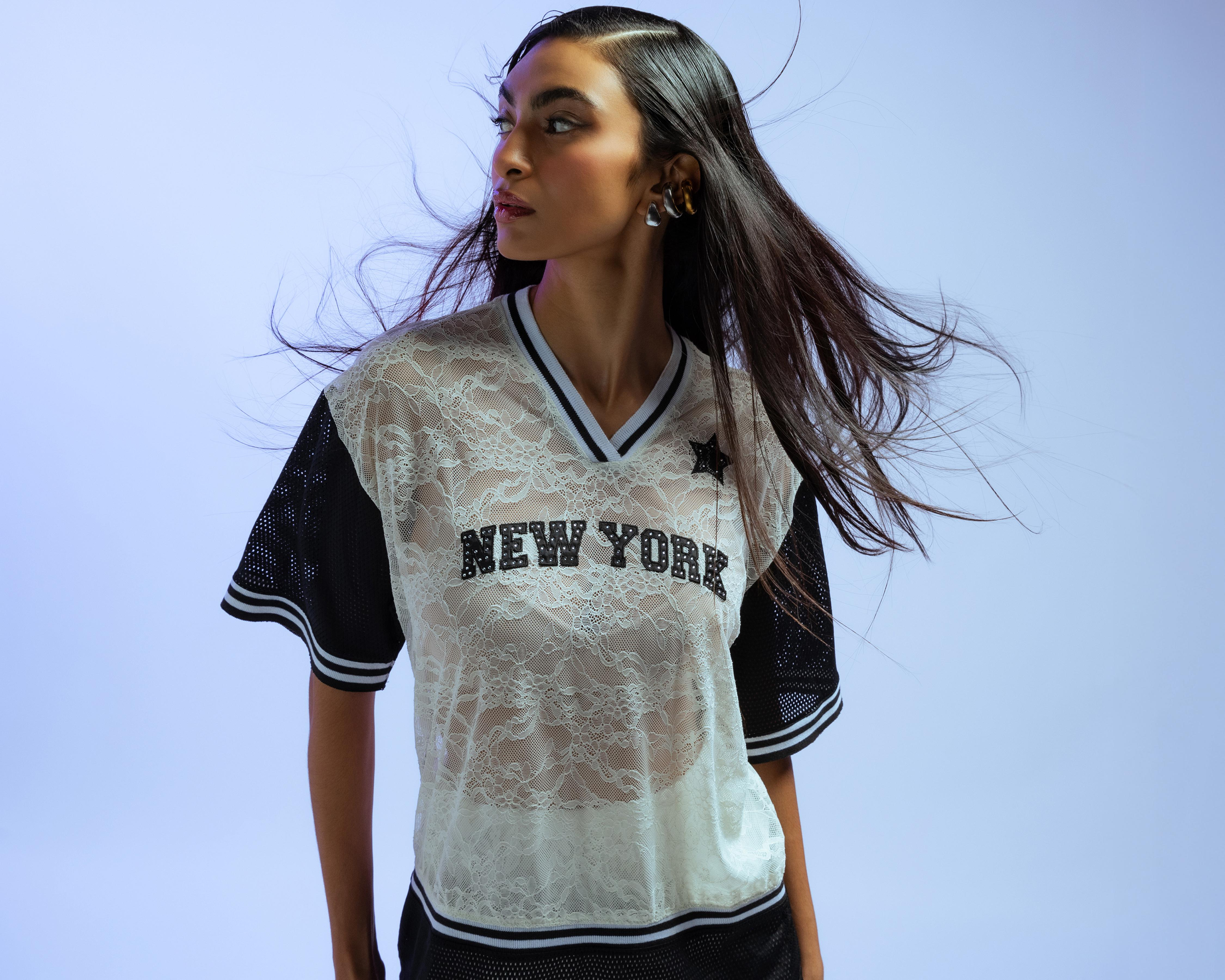 Foto 1 | Blusa Manga Corta Strona para Mujer