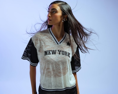 Foto 1 | Blusa Manga Corta Strona para Mujer