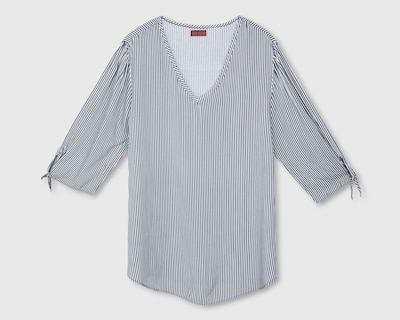 Foto 1 | Blusa Sahara Manga 3/4 con Nudos
