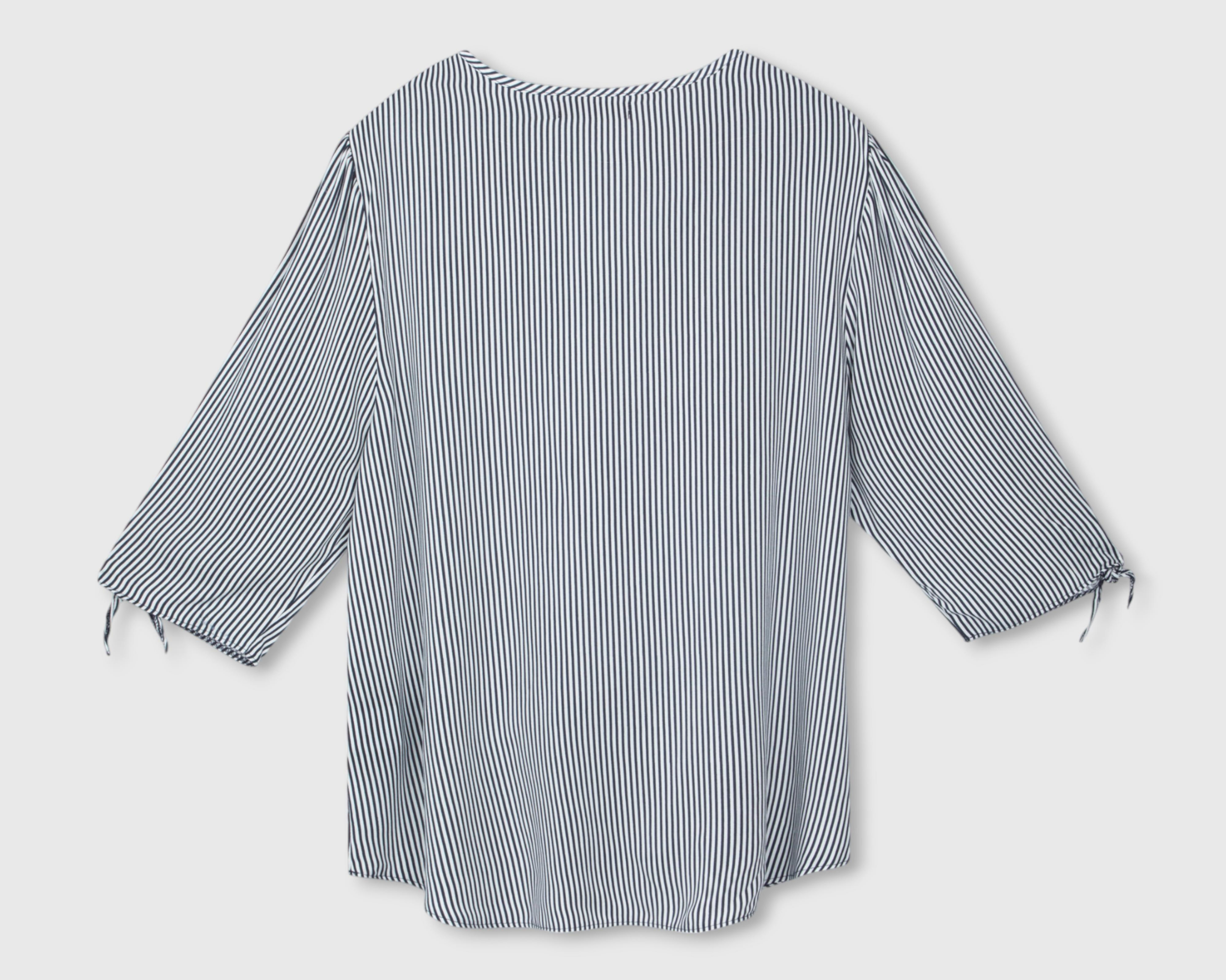 Foto 2 | Blusa Sahara Manga 3/4 con Nudos