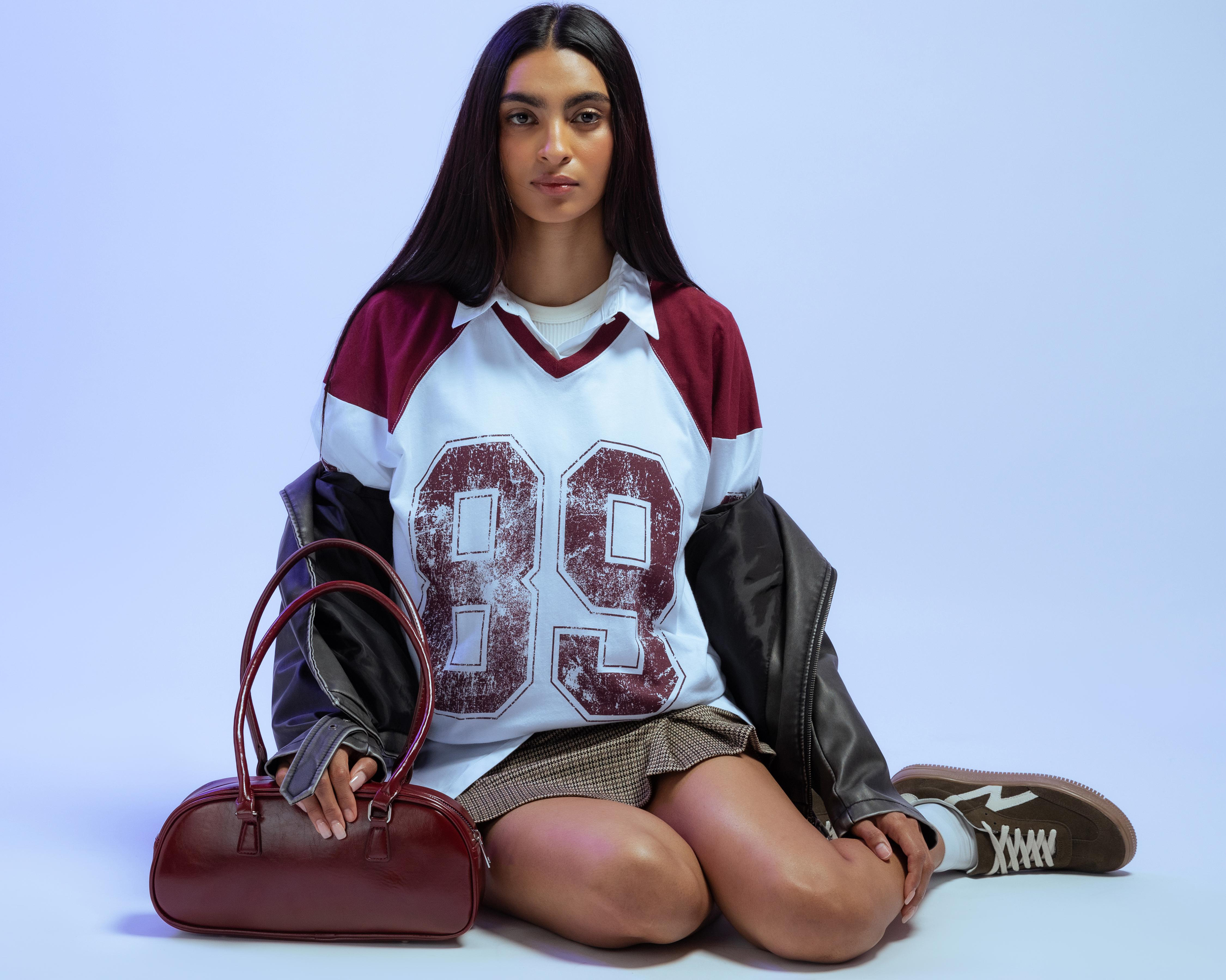 Playera Manga Corta Strona para Mujer