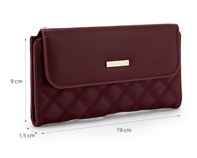 Foto 6 | Cartera para Mujer Sahara Roja