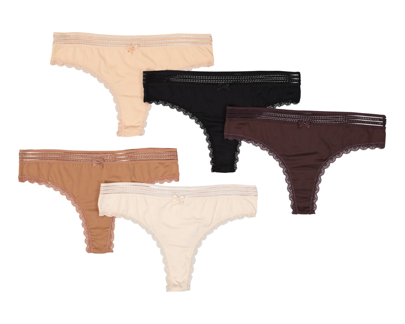 Tanga Beauty Secret para Mujer 5 Pack