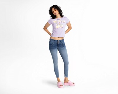 Foto 2 | Jeans Skinny Boy London para Mujer