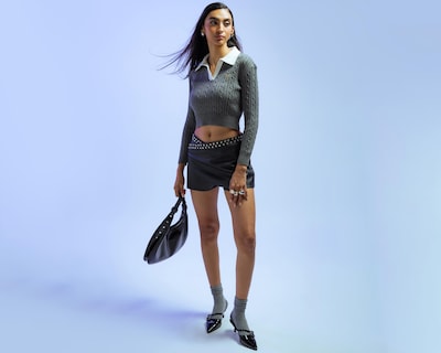 Foto 1 | Suéter con Cuello Polo Strona para Mujer