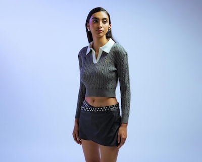 Foto 2 | Suéter con Cuello Polo Strona para Mujer